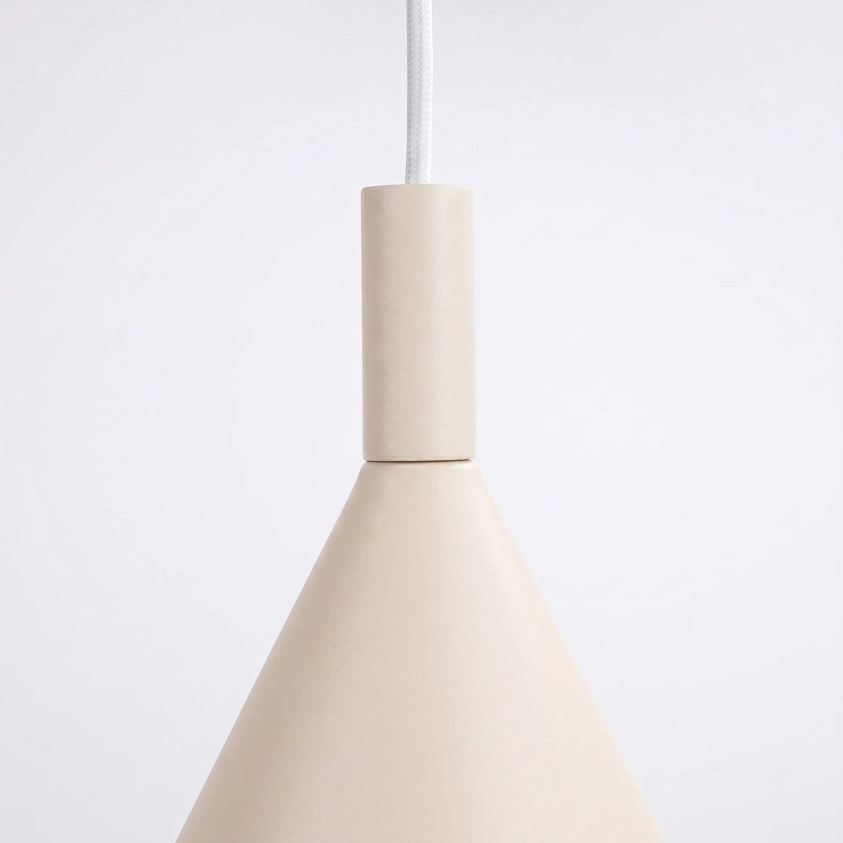 
Lampada a sospensione di design „Nox“ - Beige / Ø 25 cm