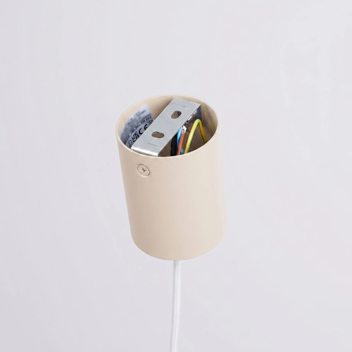 
Lampada a sospensione di design „Nox“ - Beige / Ø 25 cm