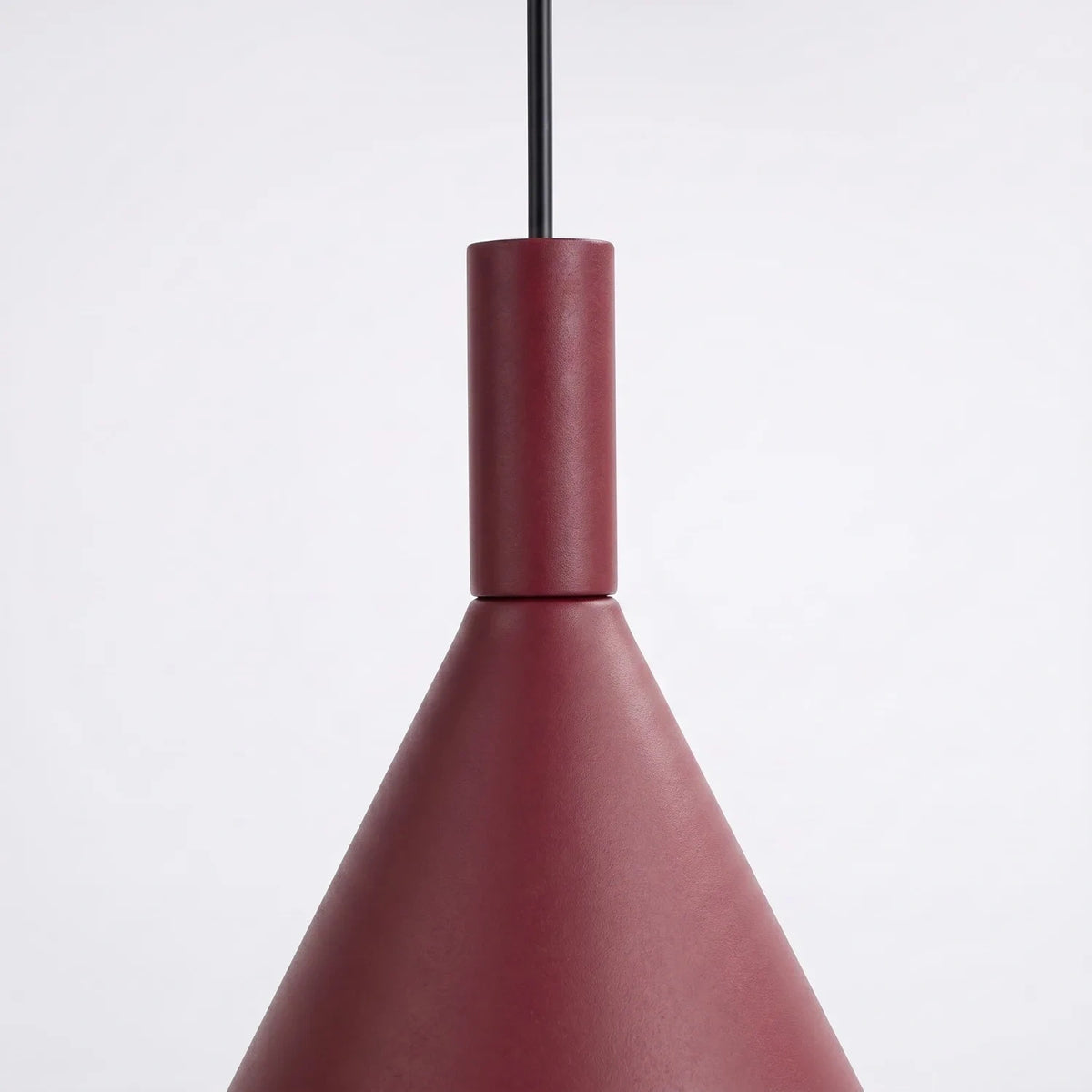
Lampada a sospensione di design „Nox“ - Rosso bordeaux / Ø 25 cm