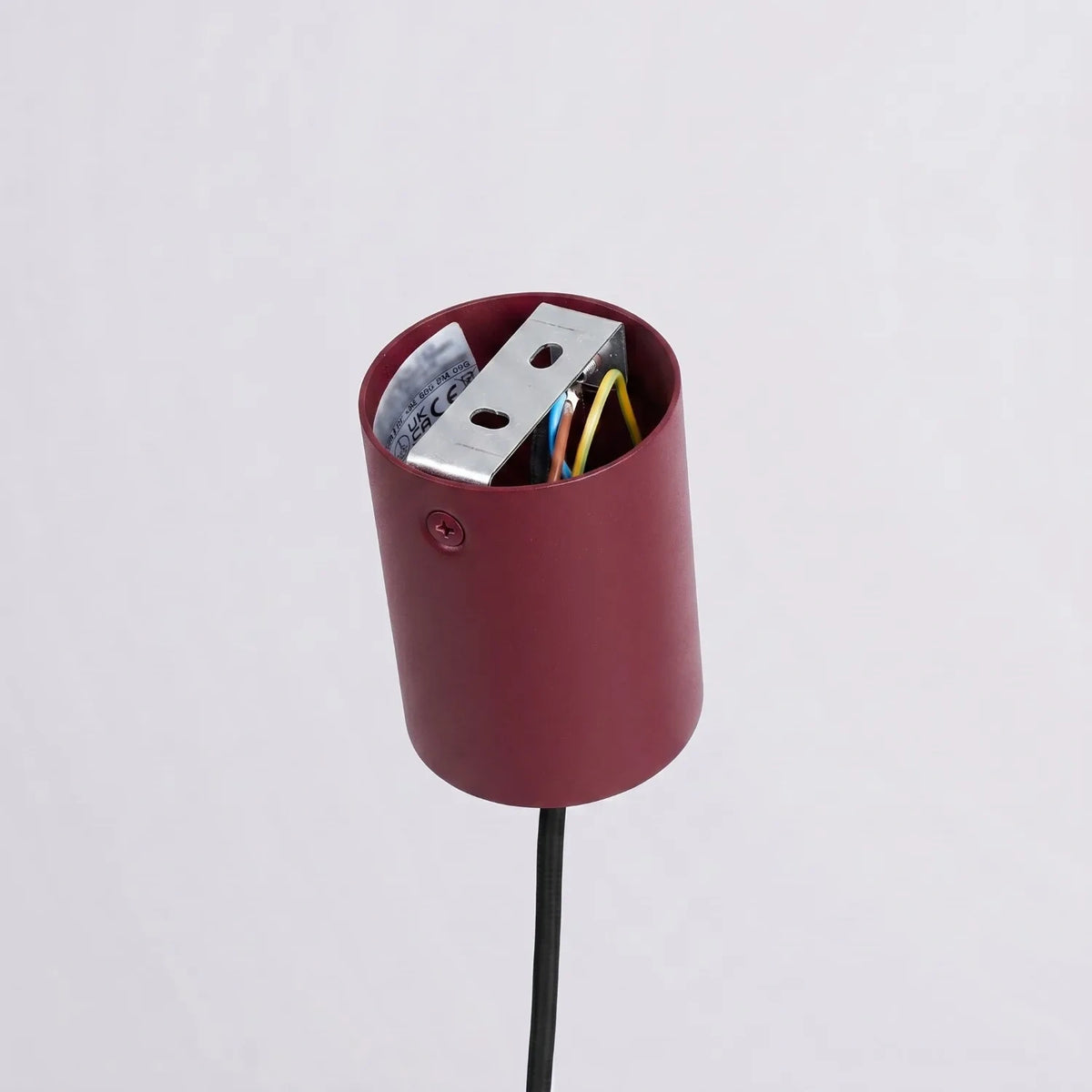 
Lampada a sospensione di design „Nox“ - Rosso bordeaux / Ø 25 cm