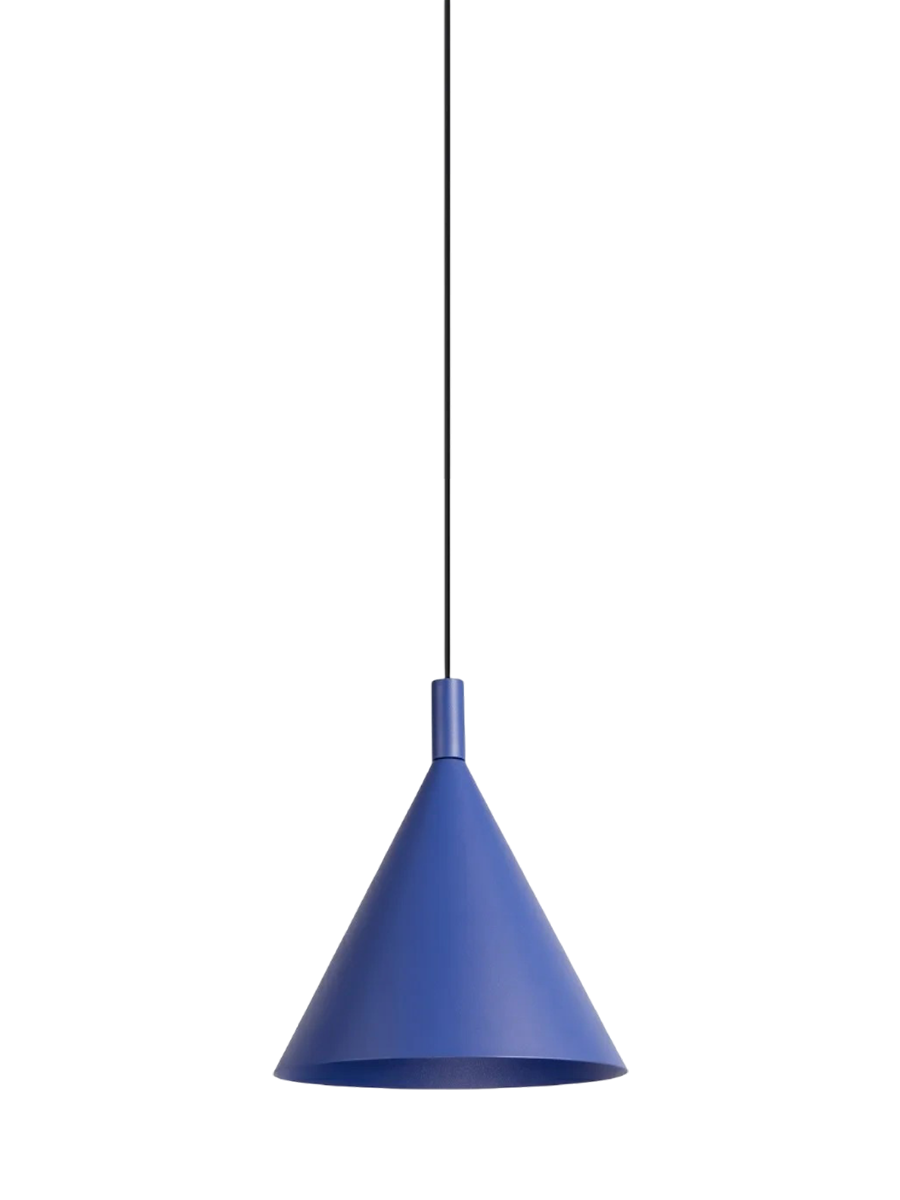 
Design Pendellampe „Nox“ - Ultramarin / Ø 25 cm