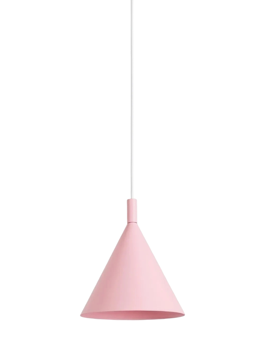 
Design Pendellampe „Nox“ - Rosa / Ø 25 cm