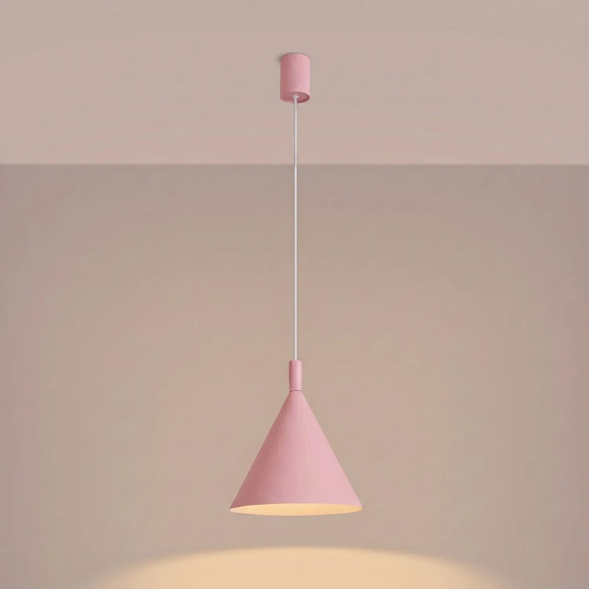 
Lampada a sospensione di design „Nox“ - Rosa / Ø 25 cm