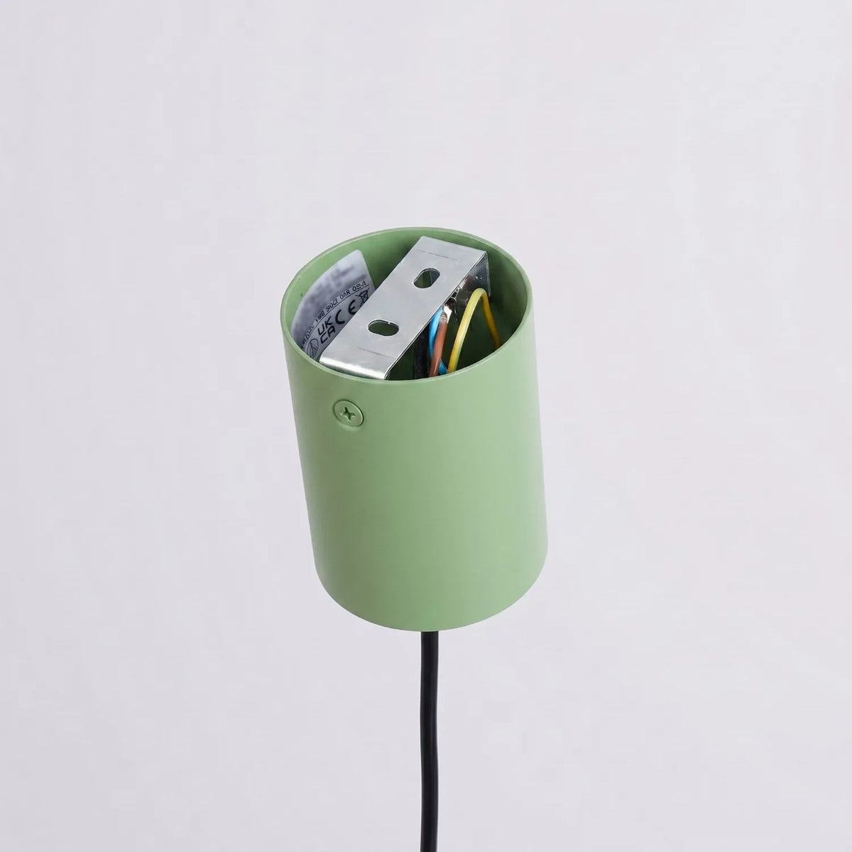 
Lampada a sospensione di design „Nox“ - Verde salvia / Ø 25 cm