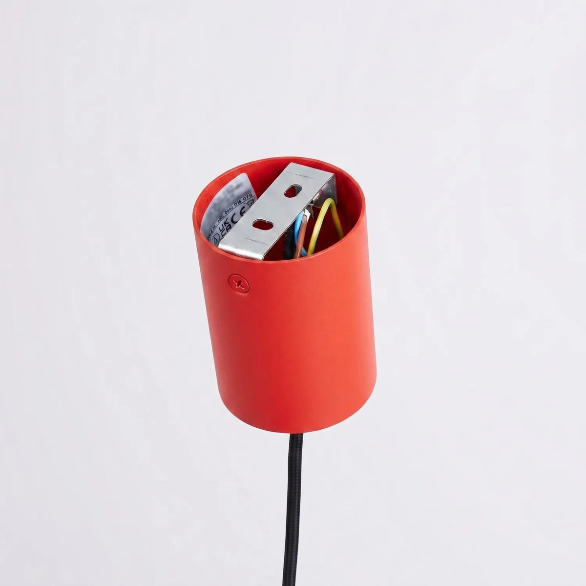 
Lampada a sospensione di design „Nox“ - Rosso / Ø 25 cm