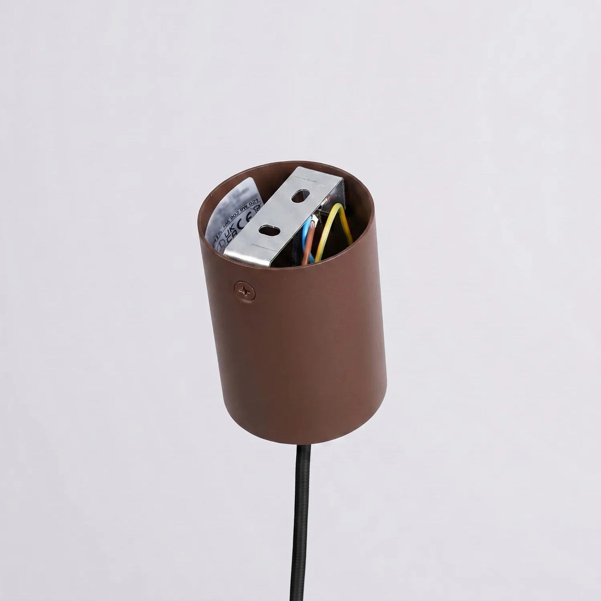 
Lampada a sospensione di design „Nox“ - Braun / Ø 25 cm