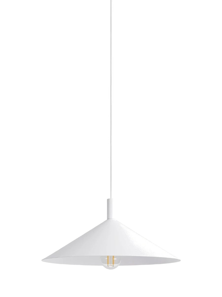 
Design Pendellampe „Nox“ - Weiss / Ø 40 cm