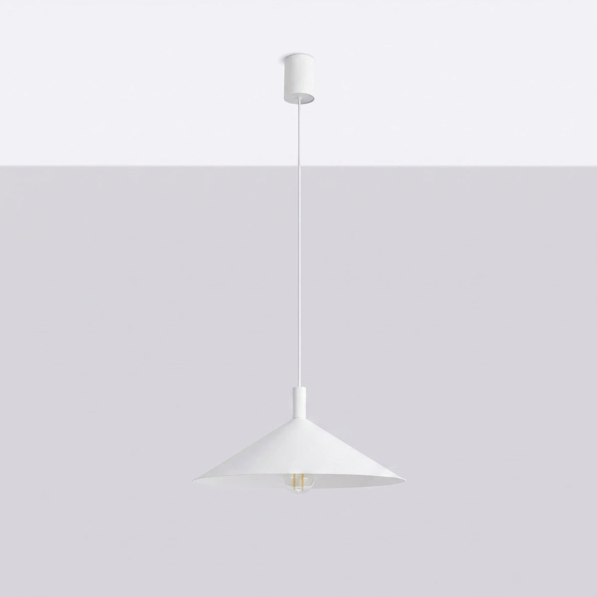 
Lampada a sospensione di design „Nox“ - Bianco / Ø 40 cm