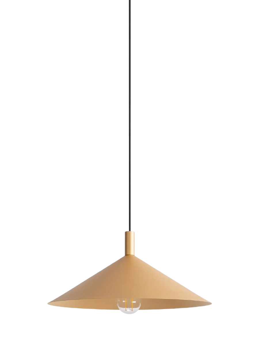 
Design Pendellampe „Nox“ - Gold / Ø 40 cm