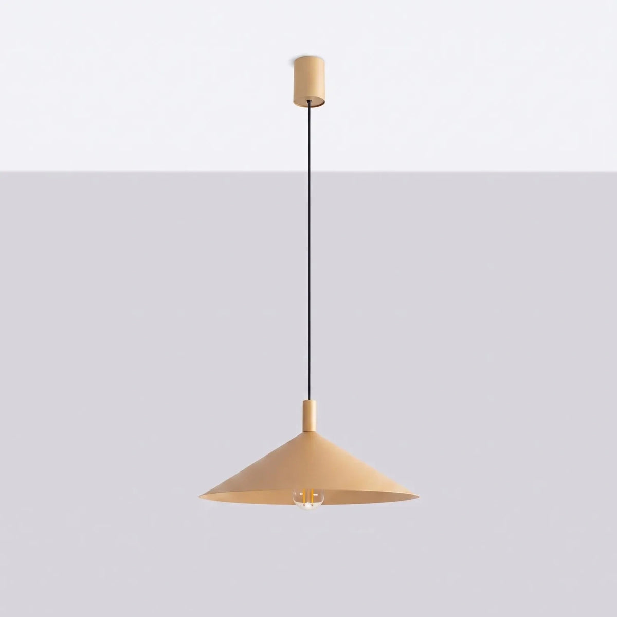 
Lampada a sospensione di design „Nox“ - Oro / Ø 40 cm