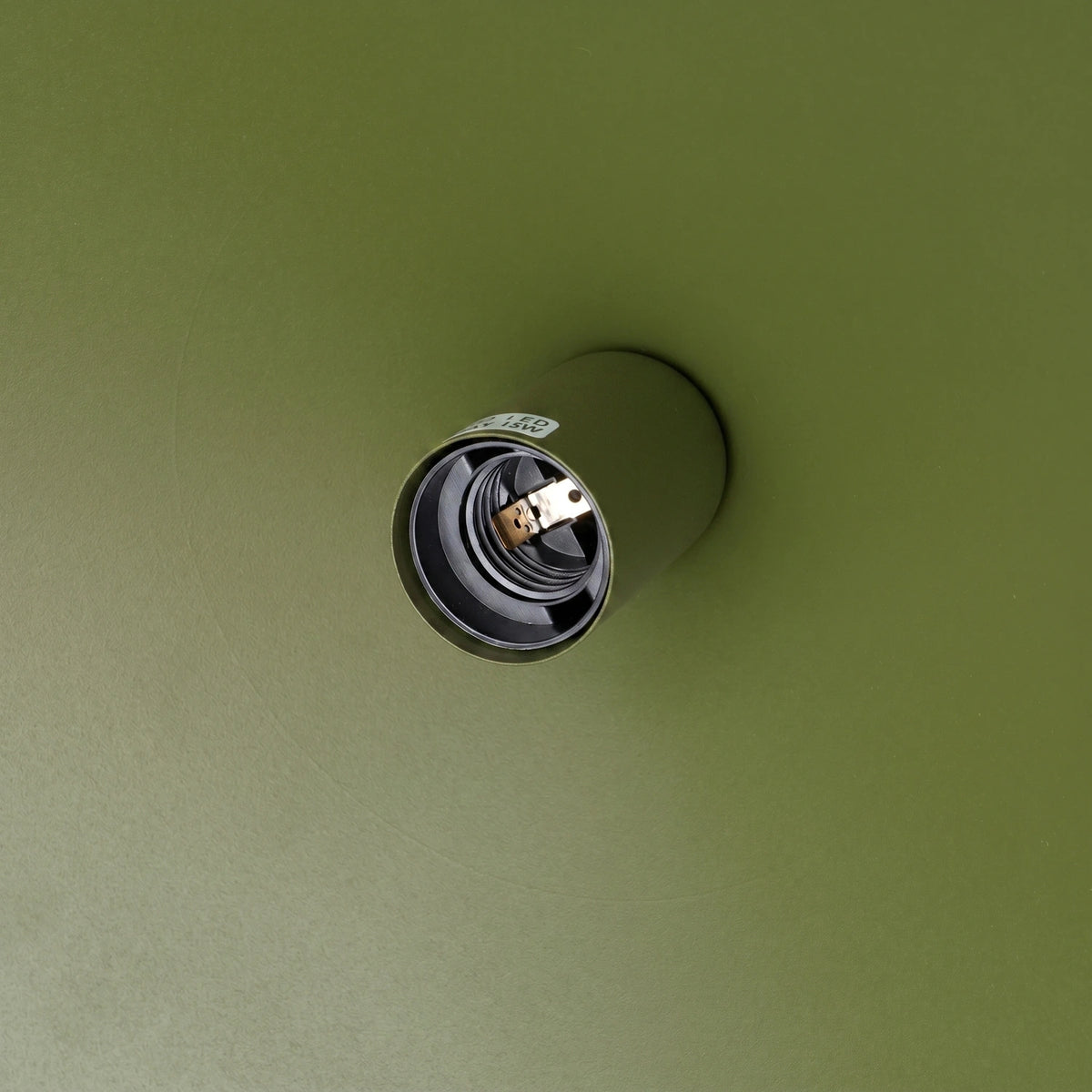 
Lampada a sospensione di design „Nox“ - Verde oliva / Ø 40 cm