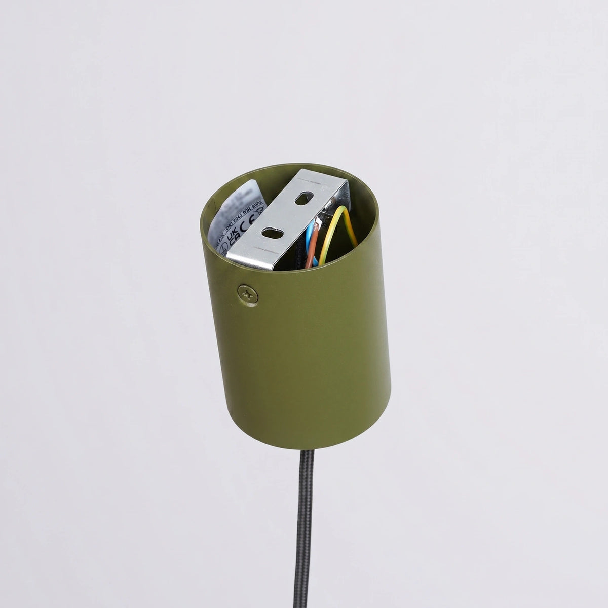 
Lampada a sospensione di design „Nox“ - Verde oliva / Ø 40 cm
