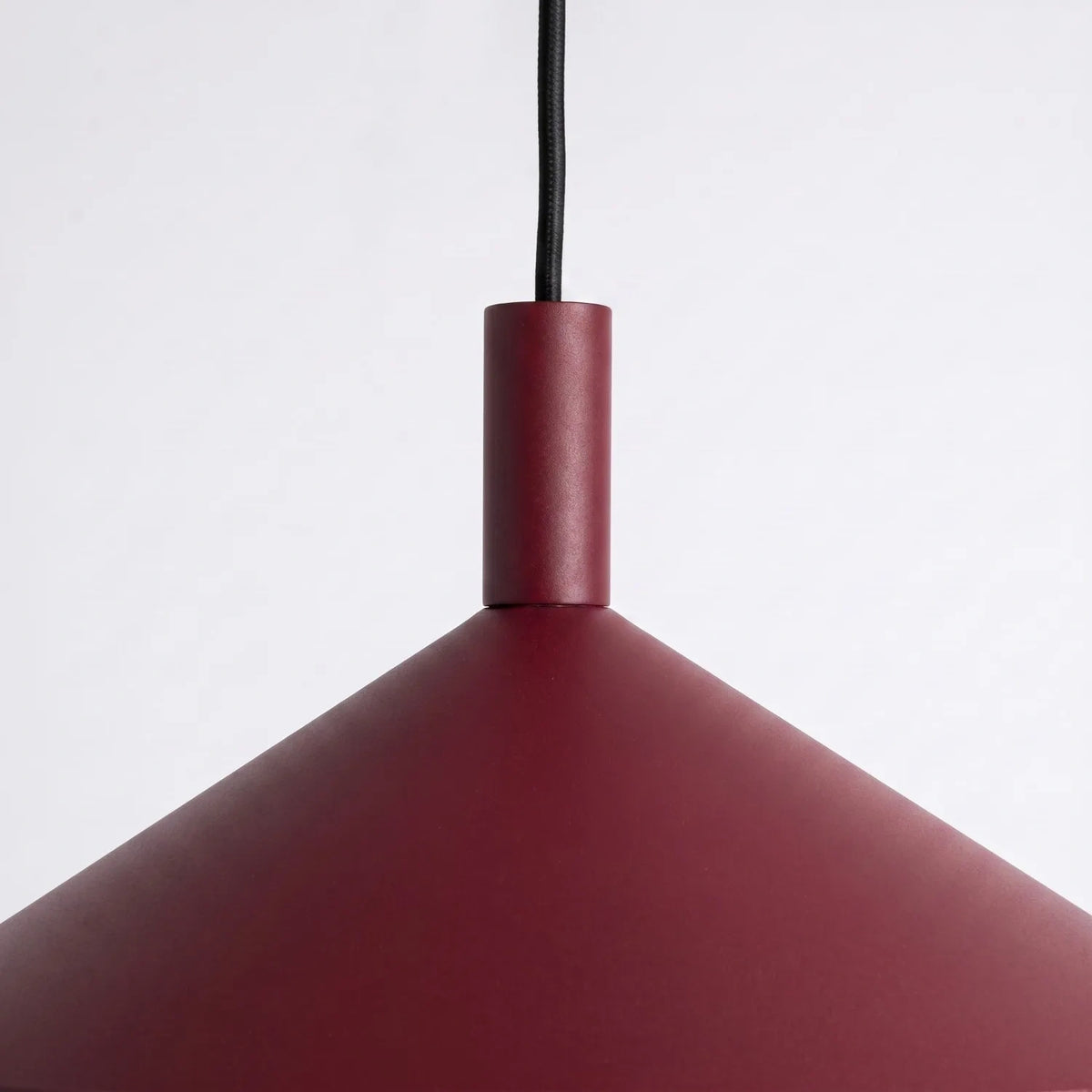 
Lampada a sospensione di design „Nox“ - Rosso bordeaux / Ø 40 cm