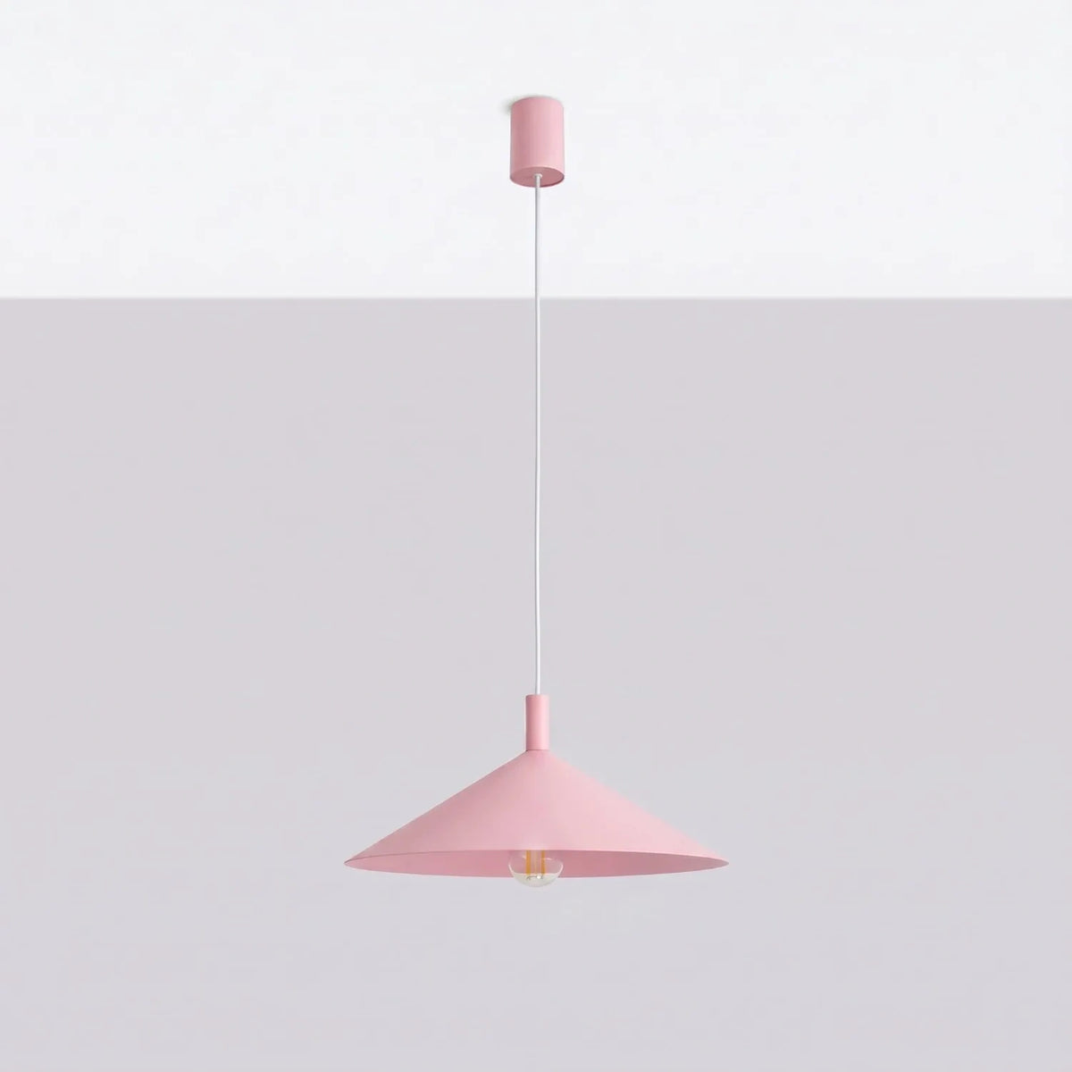
Lampada a sospensione di design „Nox“ - Rosa / Ø 40 cm