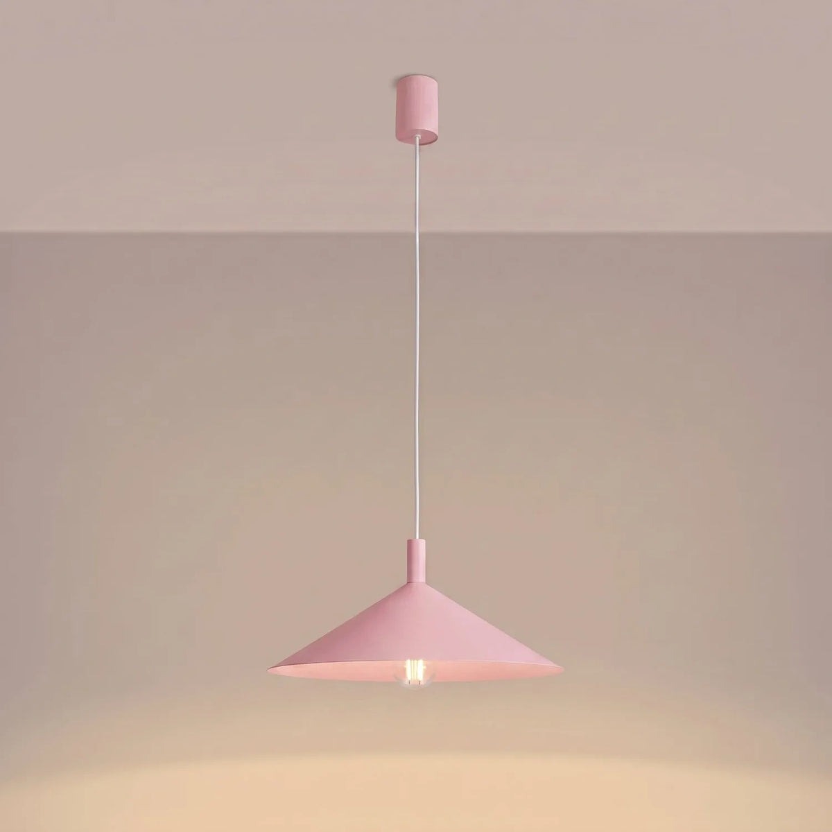 
Lampada a sospensione di design „Nox“ - Rosa / Ø 40 cm