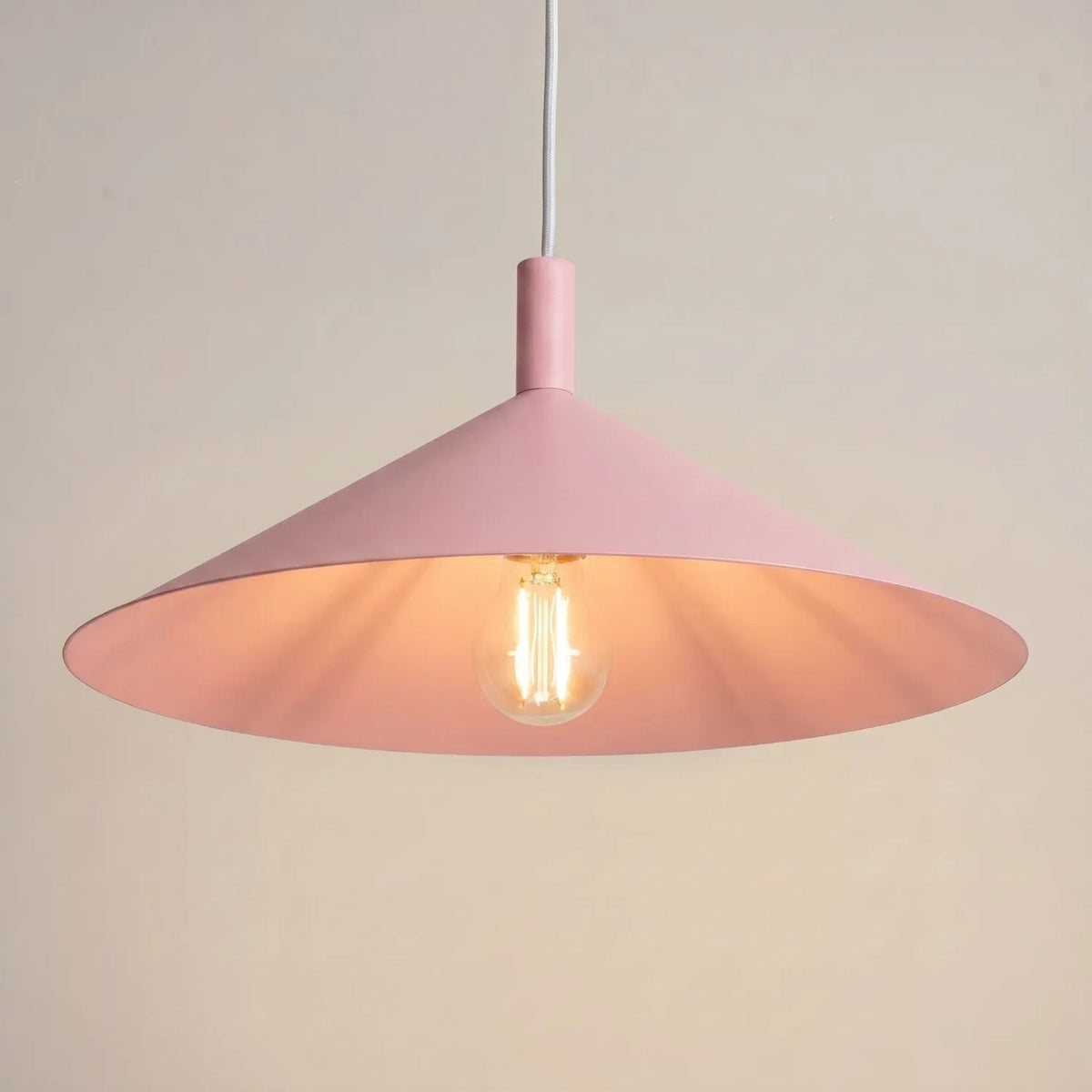 
Lampada a sospensione di design „Nox“ - Rosa / Ø 40 cm