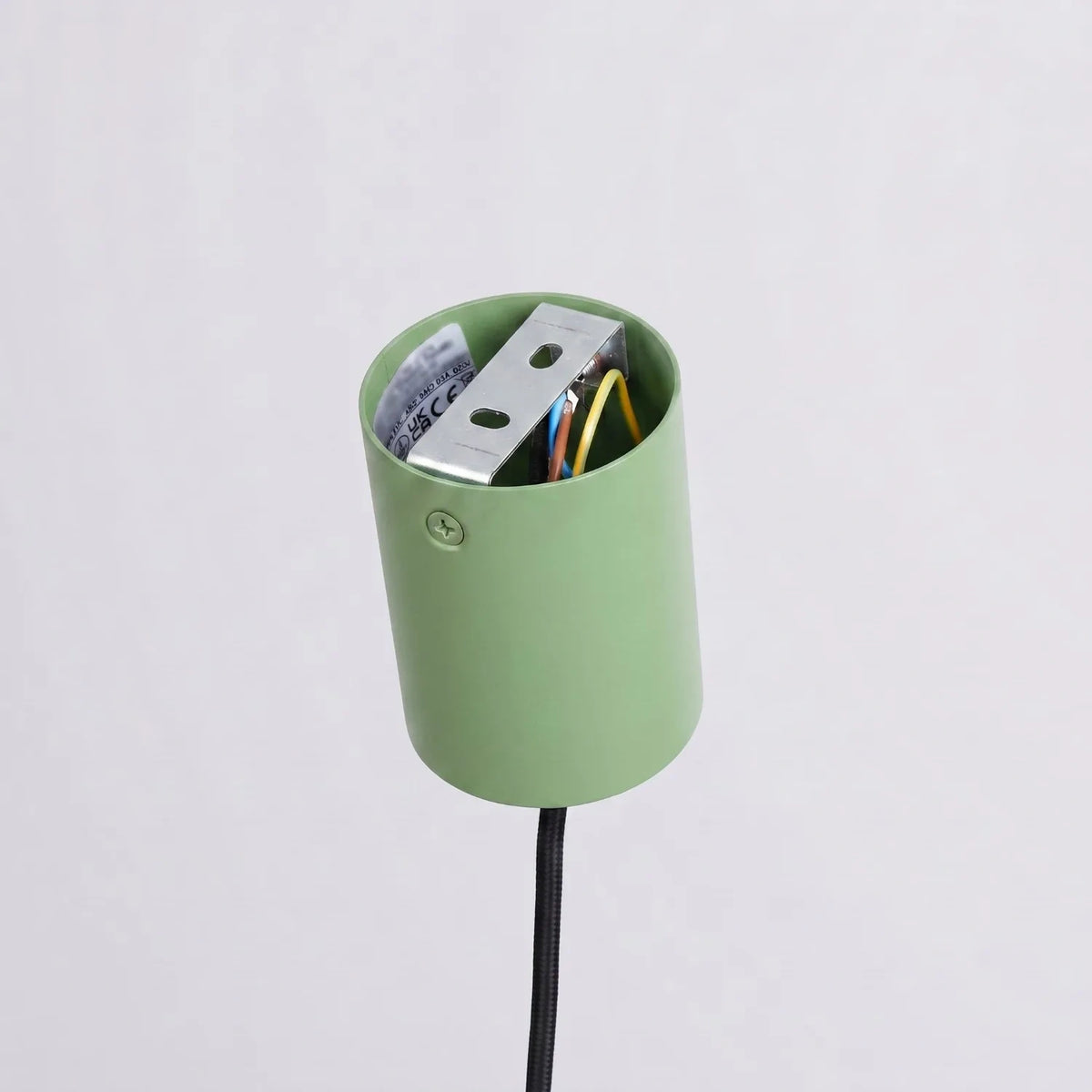 
Lampada a sospensione di design „Nox“ - Verde salvia / Ø 40 cm