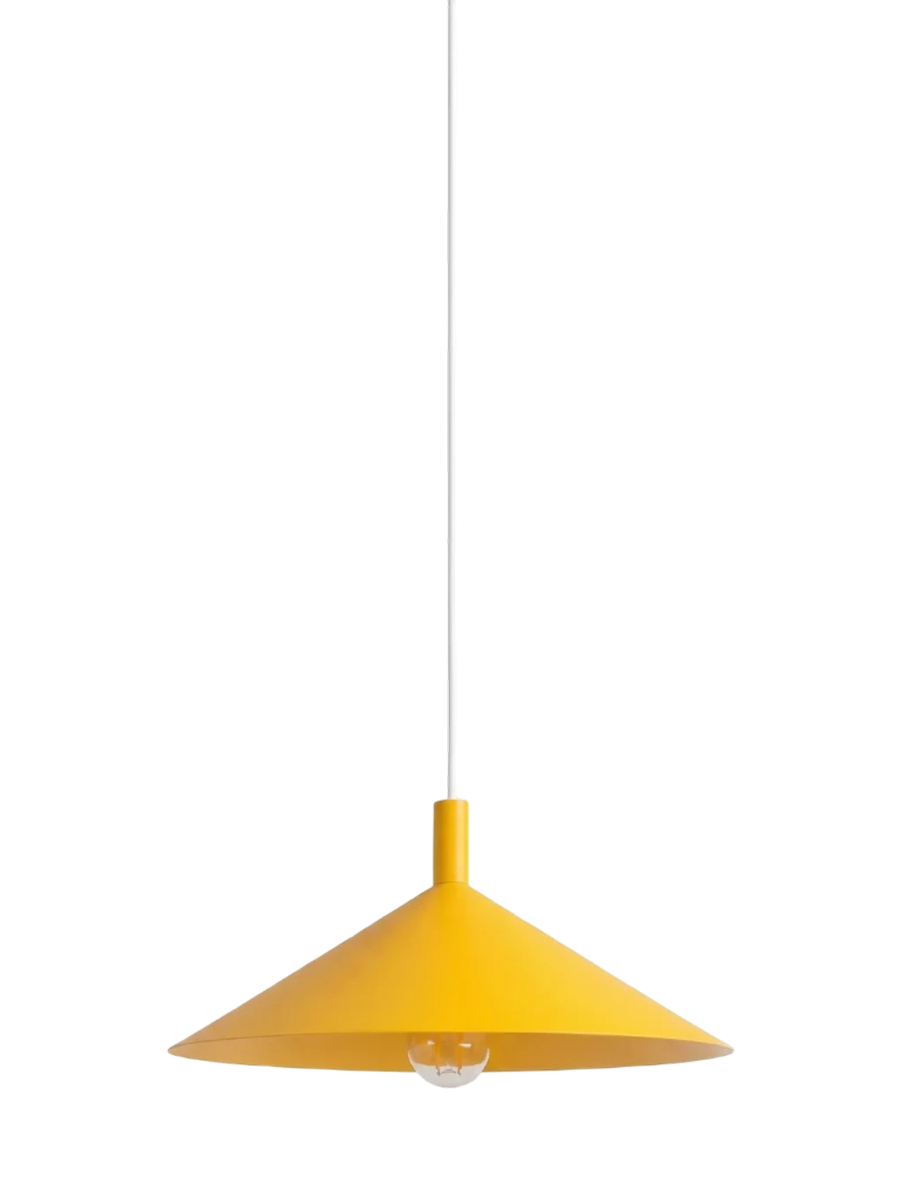 
Design Pendellampe „Nox“ - Gelb / Ø 40 cm