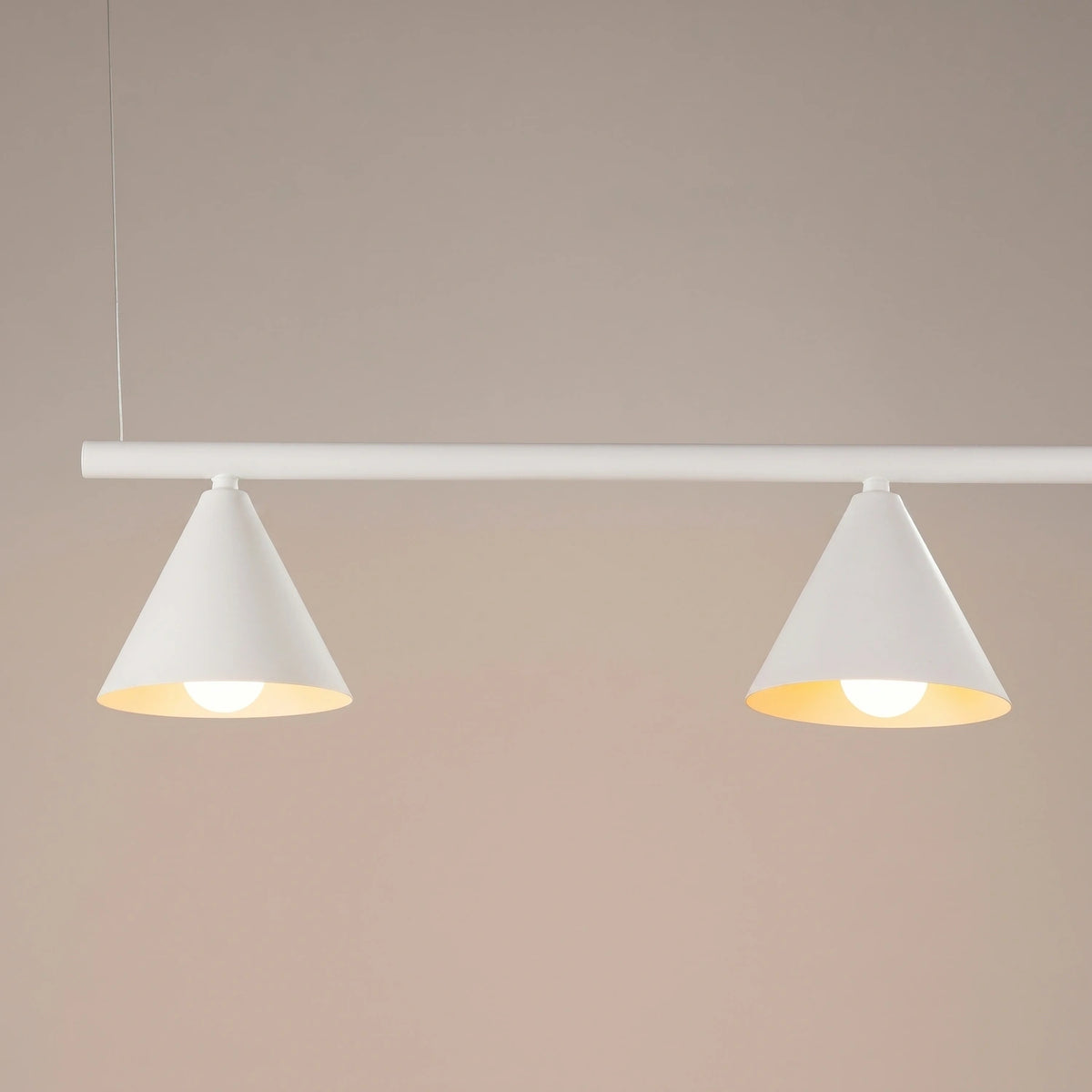 
Lampada a sospensione di design „Nox“ a 4 luci - Bianco