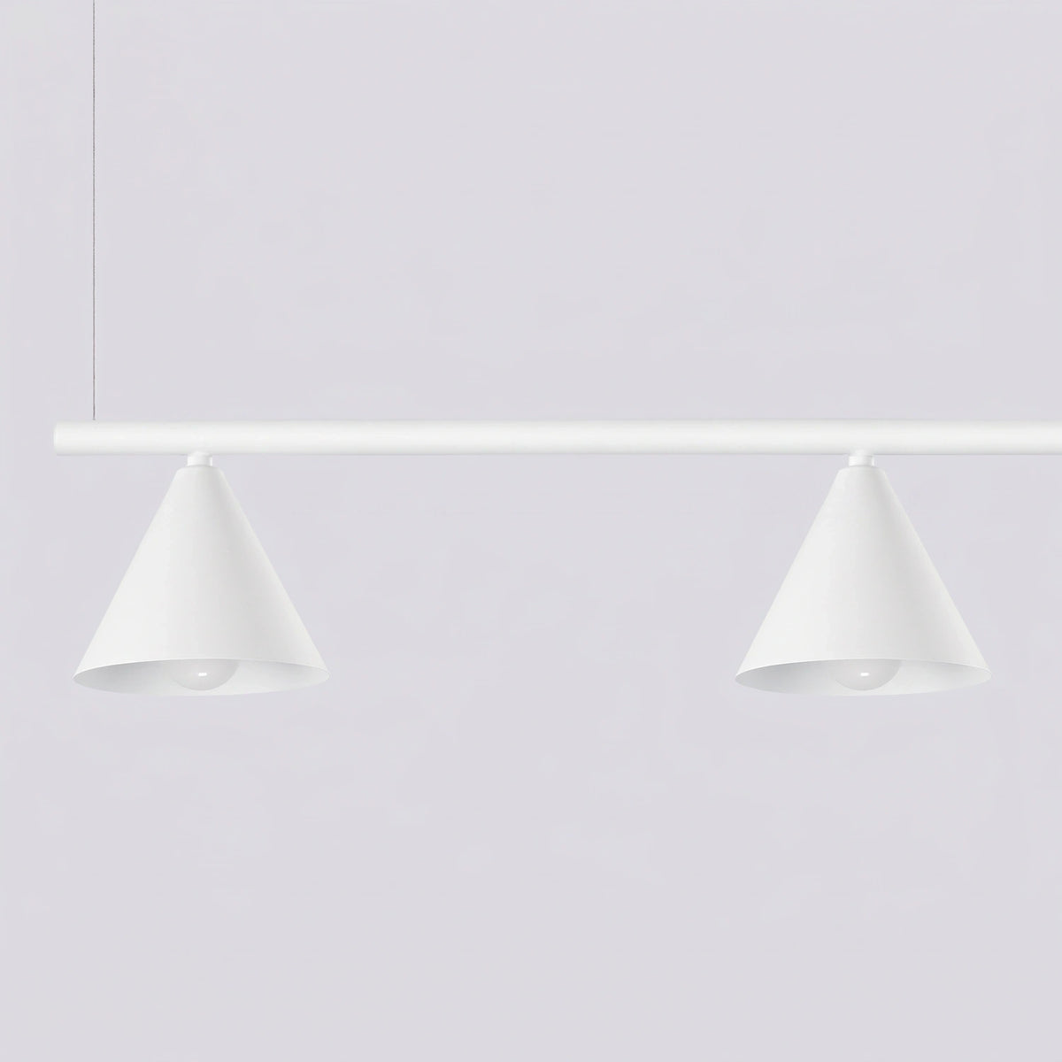 
Lampada a sospensione di design „Nox“ a 4 luci - Bianco