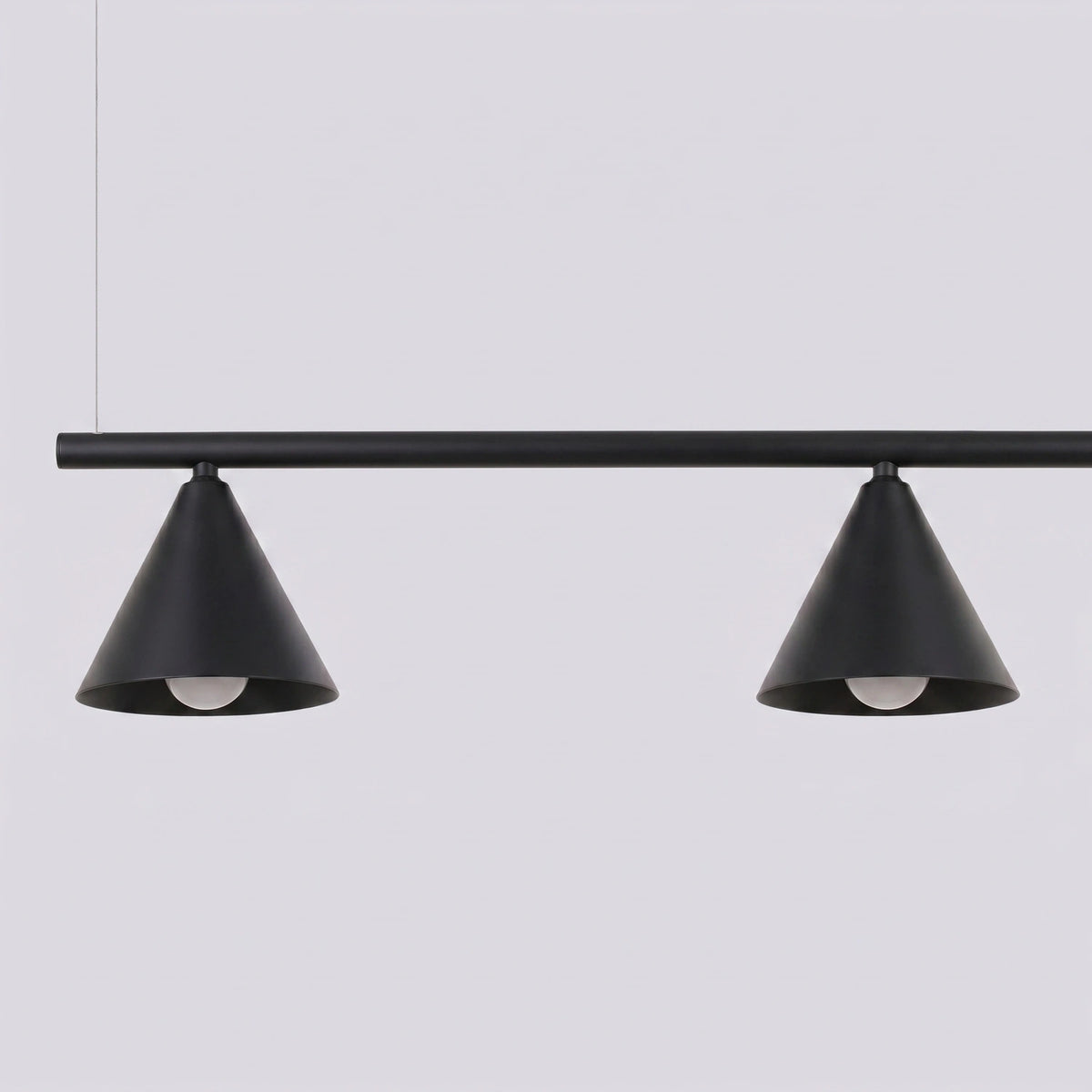 
Lampada a sospensione di design „Nox“ a 4 luci - Nero