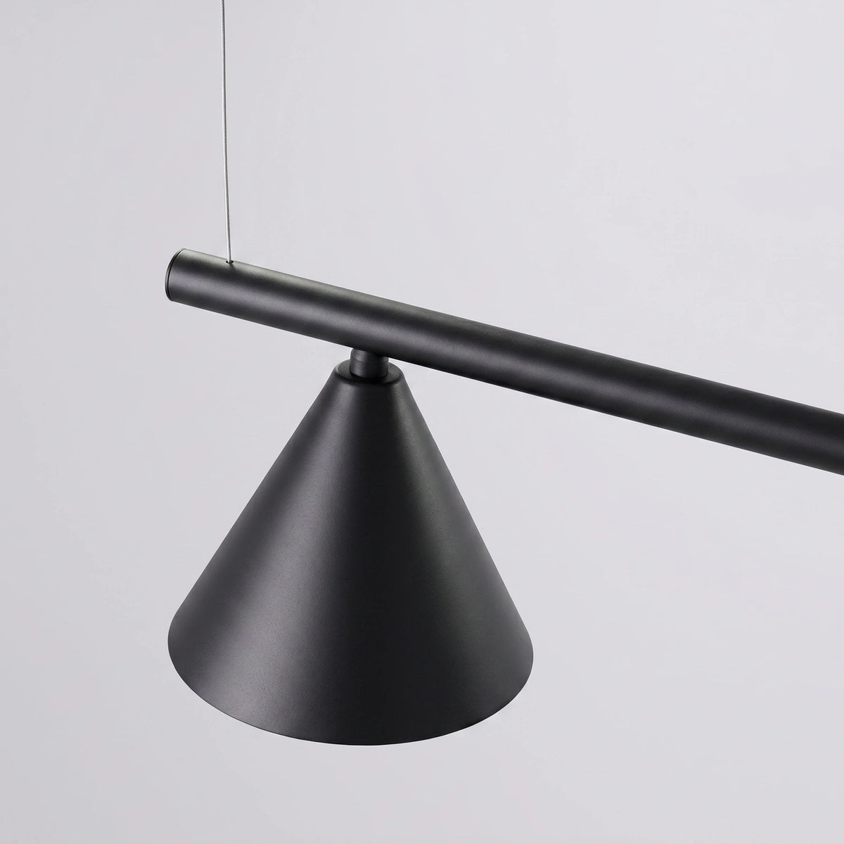 
Lampada a sospensione di design „Nox“ a 4 luci - Nero