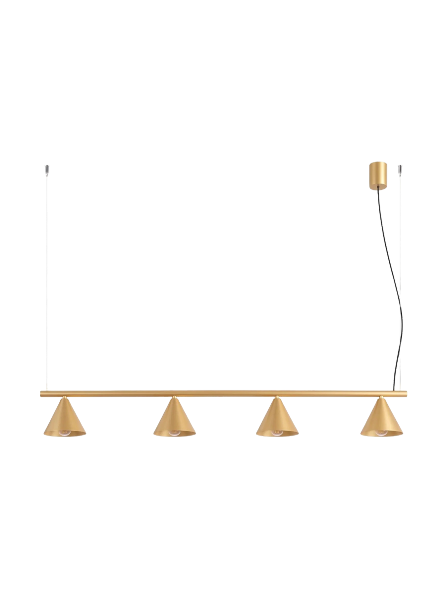 
Lampada a sospensione di design „Nox“ a 4 luci - Nero