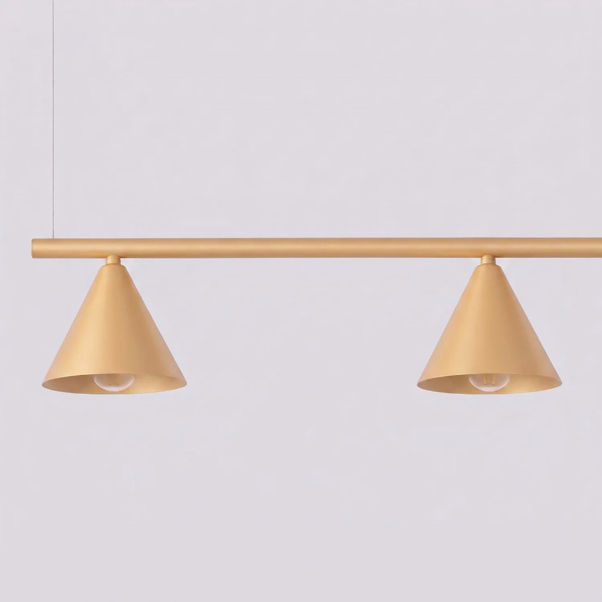 
Lampada a sospensione di design „Nox“ a 4 luci - Oro