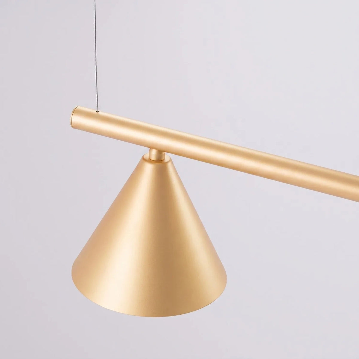 
Lampada a sospensione di design „Nox“ a 4 luci - Oro