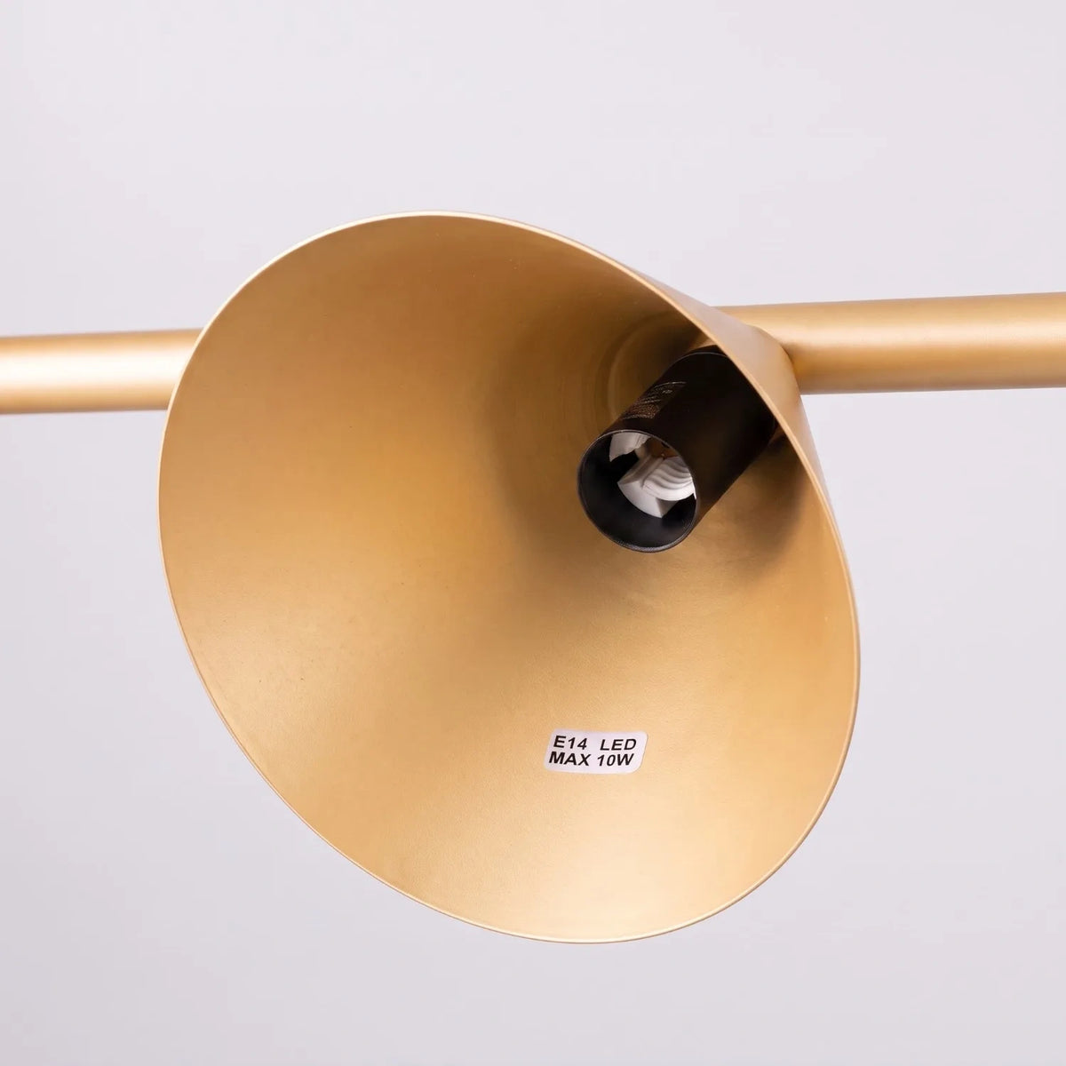 
Lampada a sospensione di design „Nox“ a 4 luci - Oro
