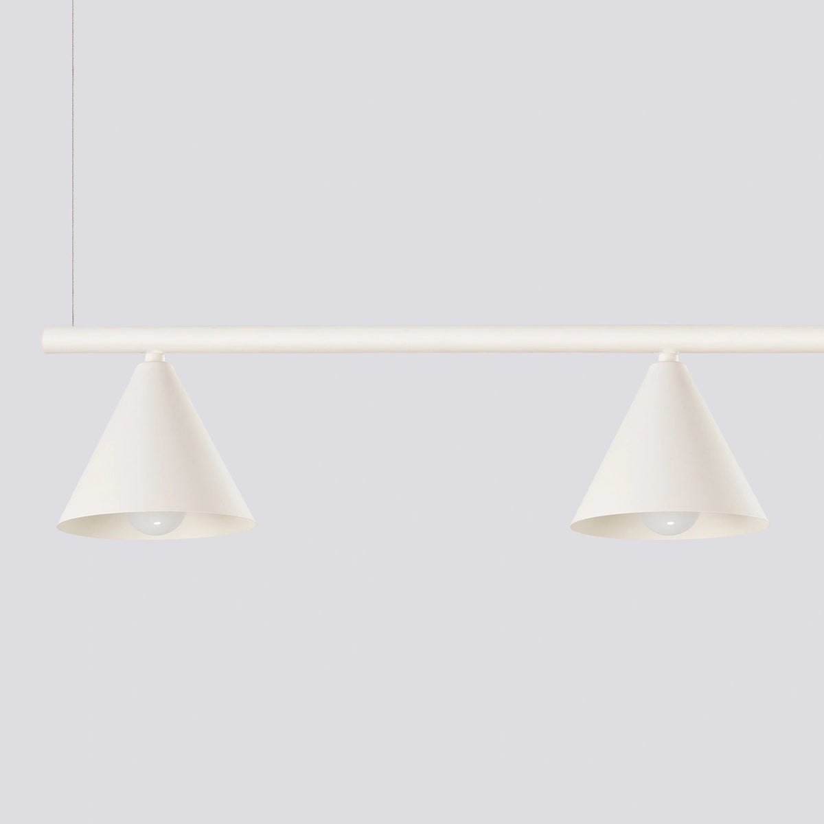 
Lampada a sospensione di design „Nox“ a 4 luci - Beige