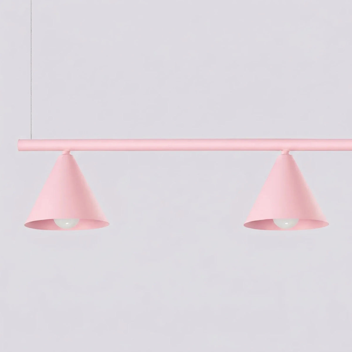 
Lampada a sospensione di design „Nox“ a 4 luci - Rosa