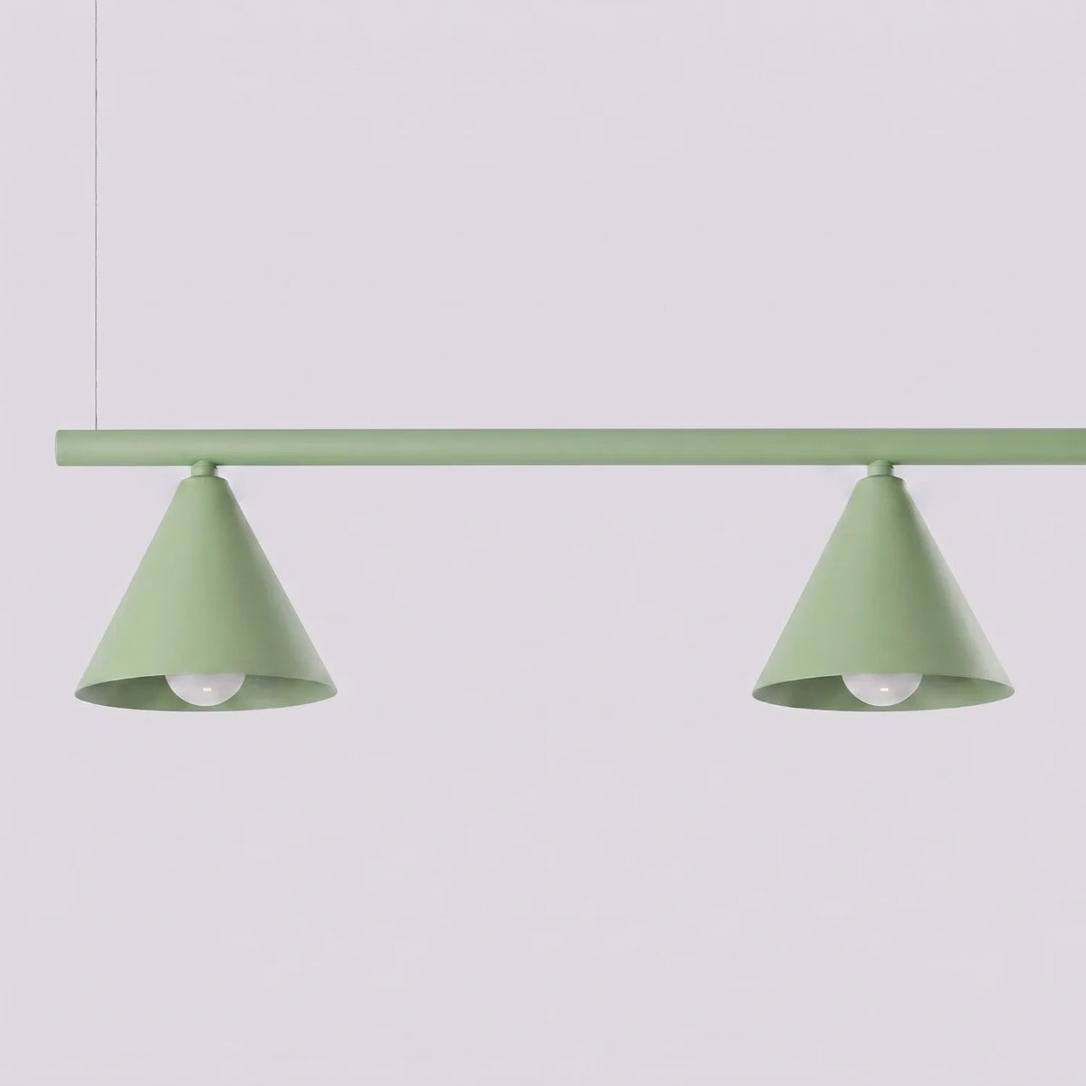 
Lampada a sospensione di design „Nox“ a 4 luci - Verde salvia