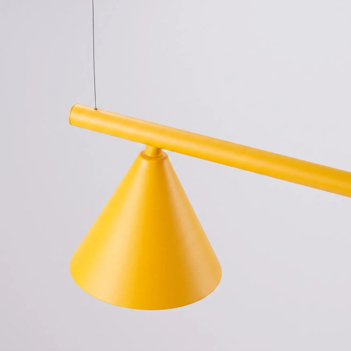 
Lampada a sospensione di design „Nox“ a 4 luci - Giallo