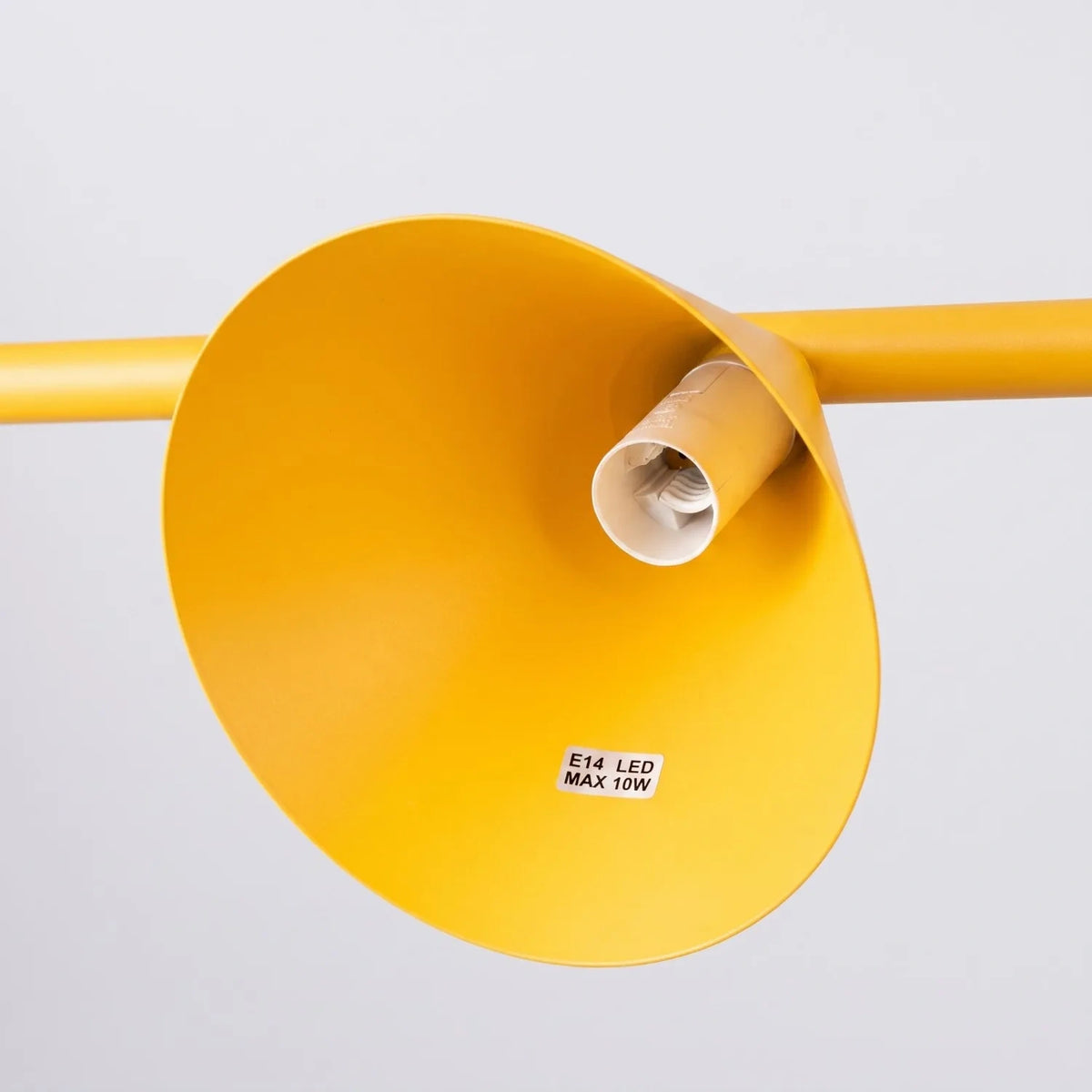 
Lampada a sospensione di design „Nox“ a 4 luci - Giallo