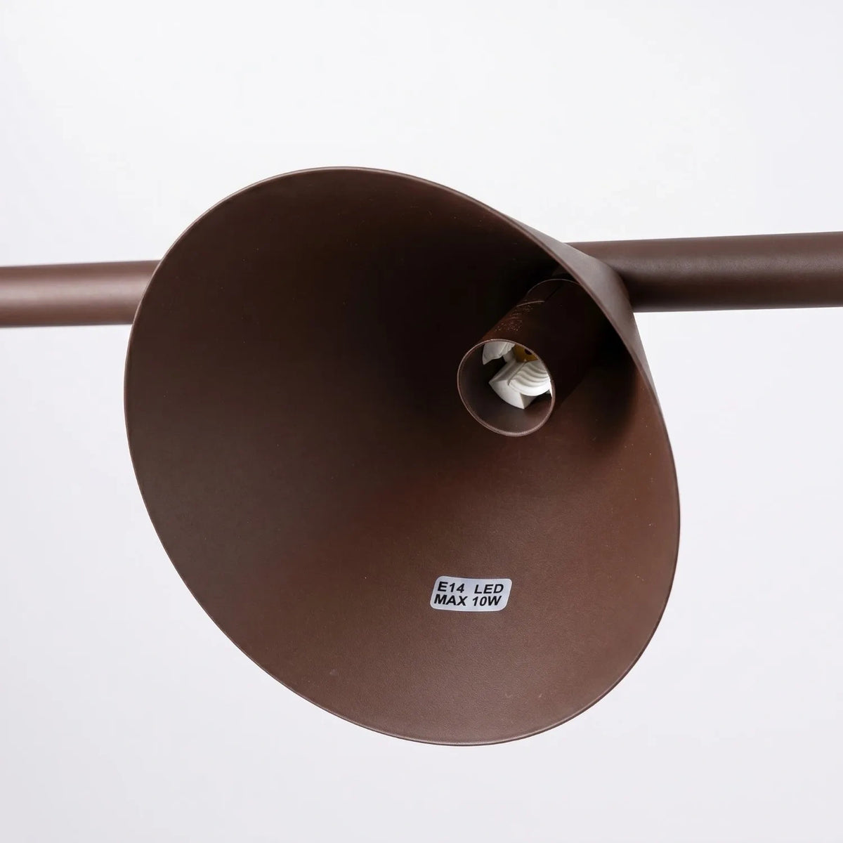 
Lampada a sospensione di design „Nox“ a 4 luci - Braun