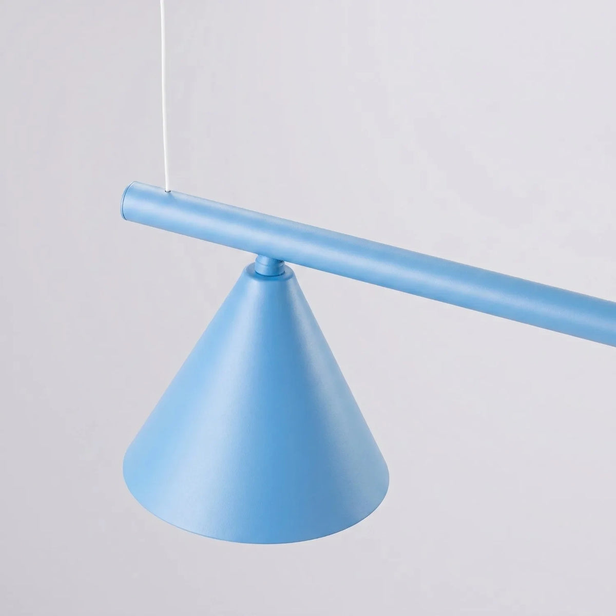 
Lampada a sospensione di design „Nox“ a 4 luci - Azzurro chiaro