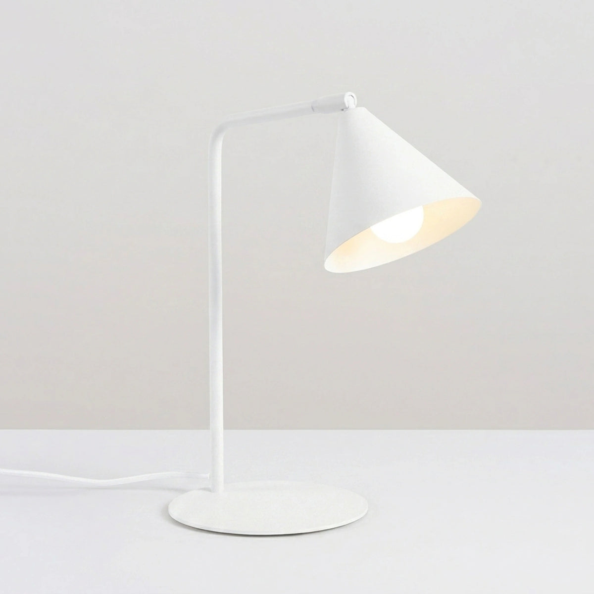 
Design Tischlampe „Nox“ - Weiss