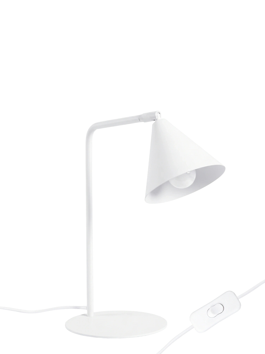 
Design Tischlampe „Nox“ - Weiss