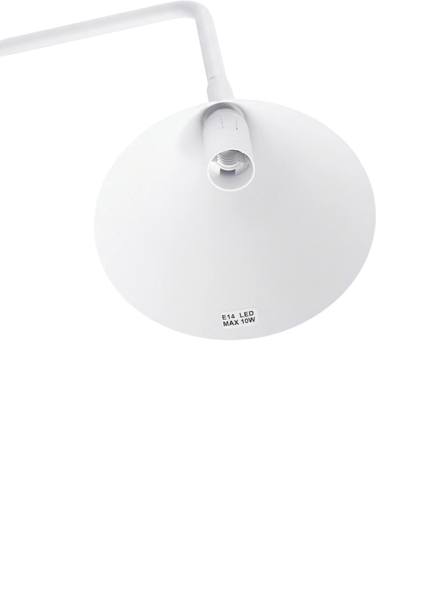 
Design Tischlampe „Nox“ - Weiss