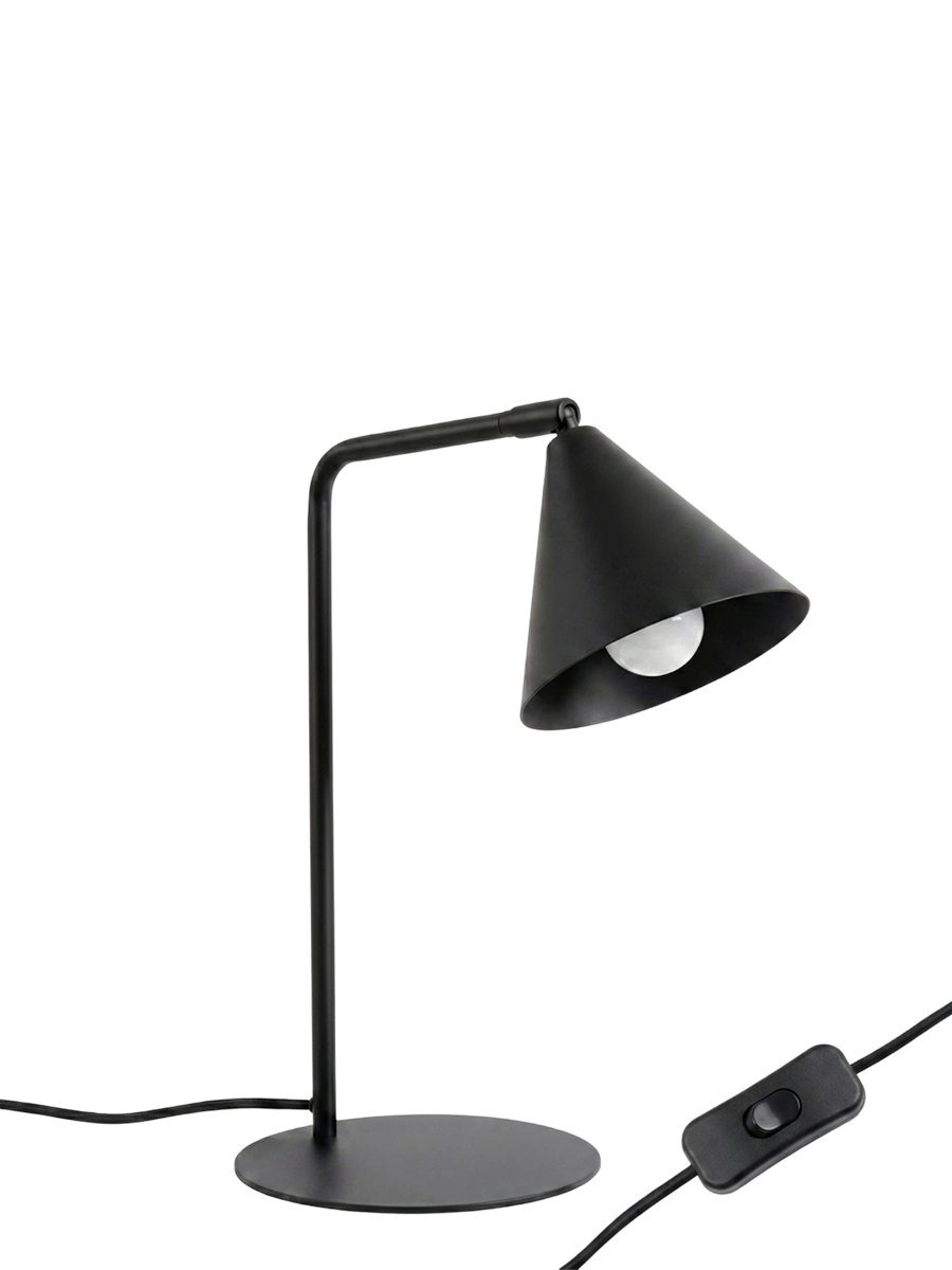 
Design Tischlampe „Nox“ - Schwarz