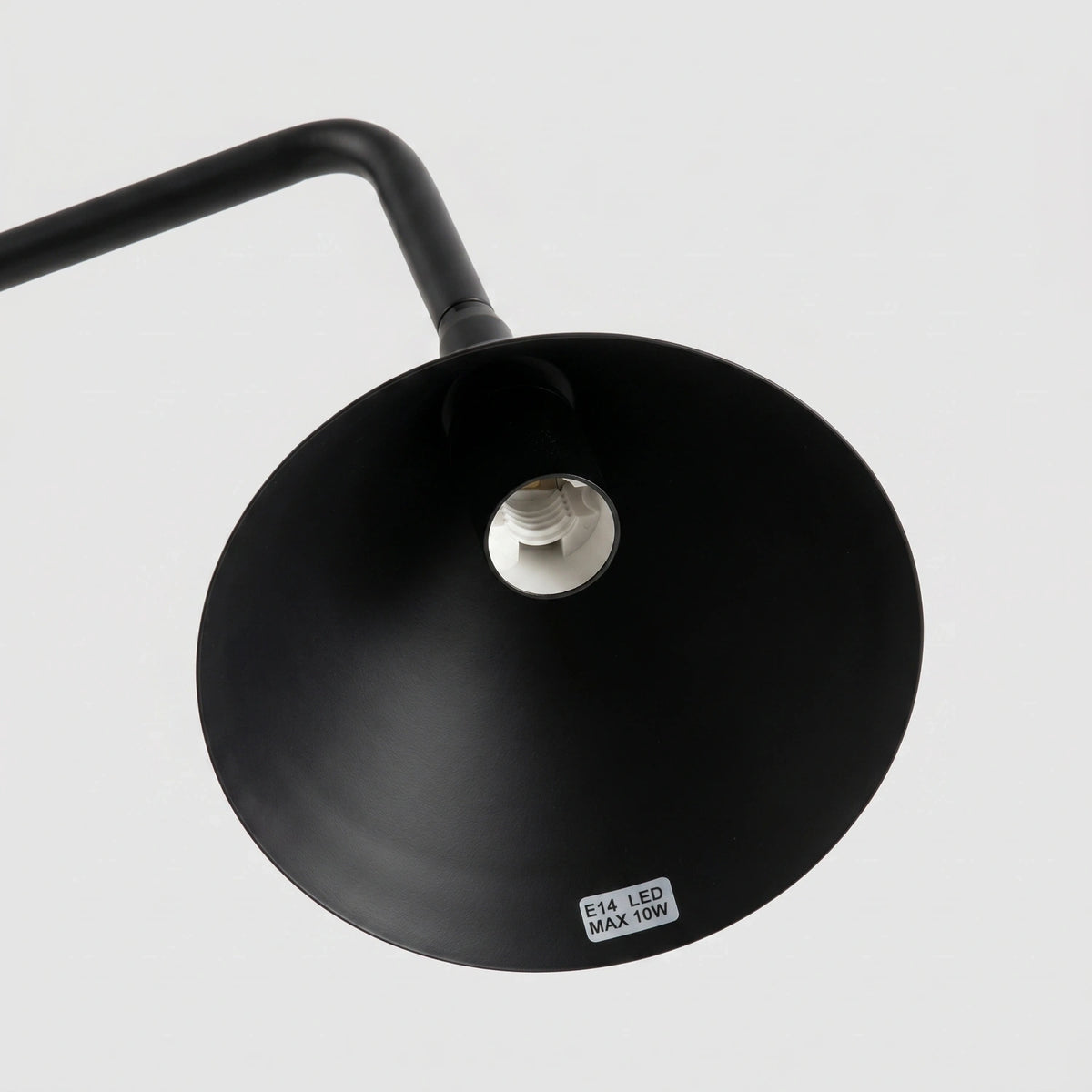 
Design Tischlampe „Nox“ - Schwarz