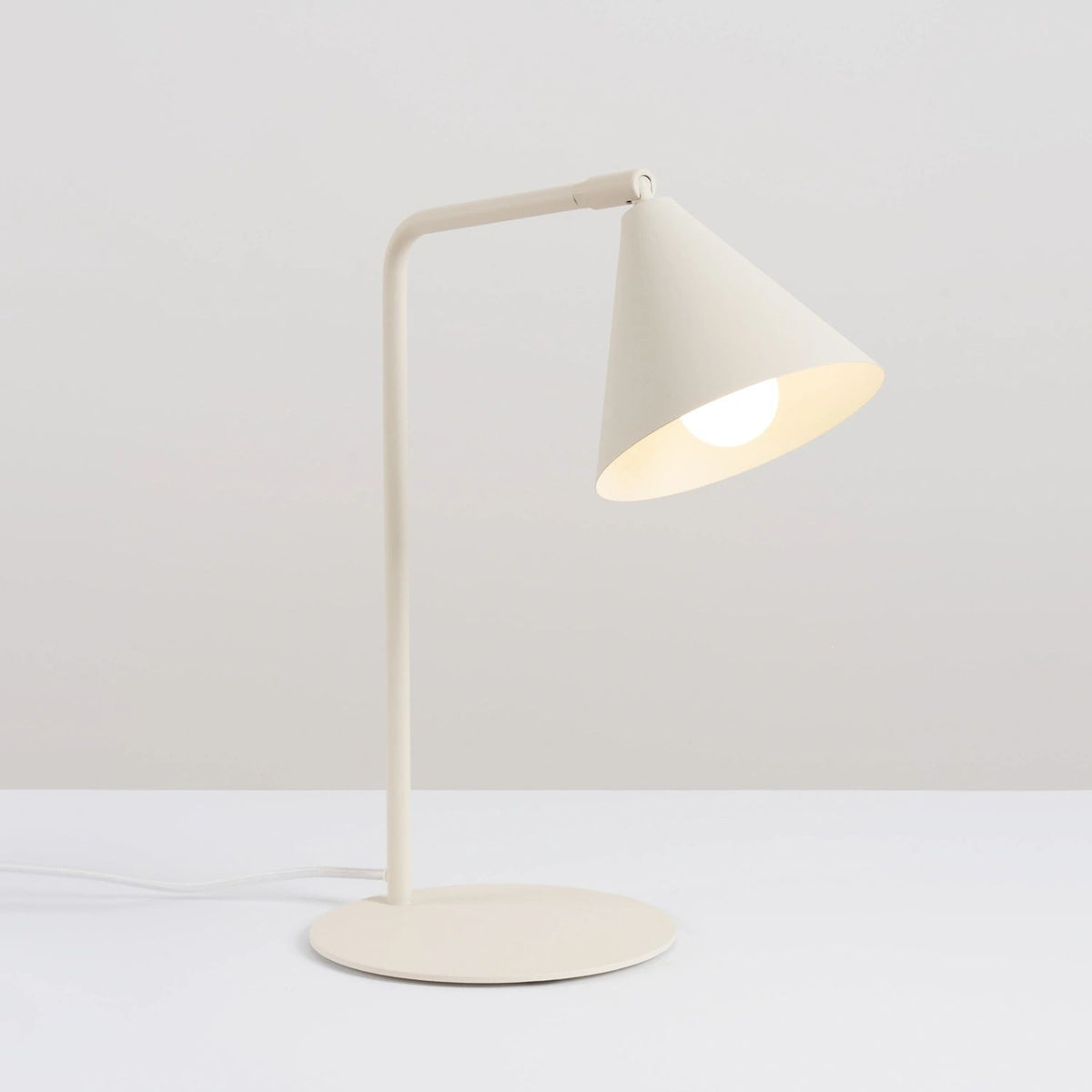 
Design Tischlampe „Nox“ - Beige
