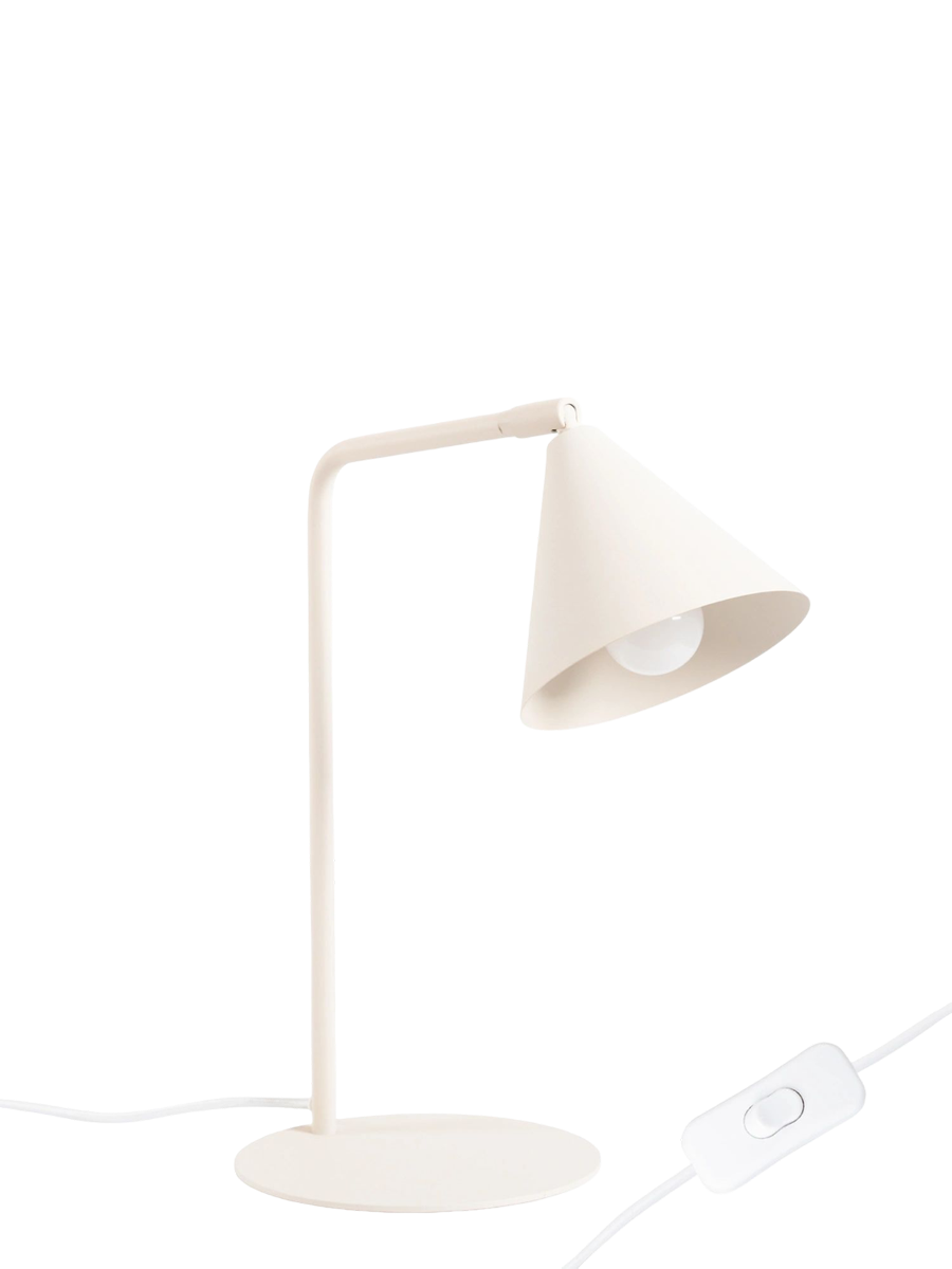 
Design Tischlampe „Nox“ - Beige