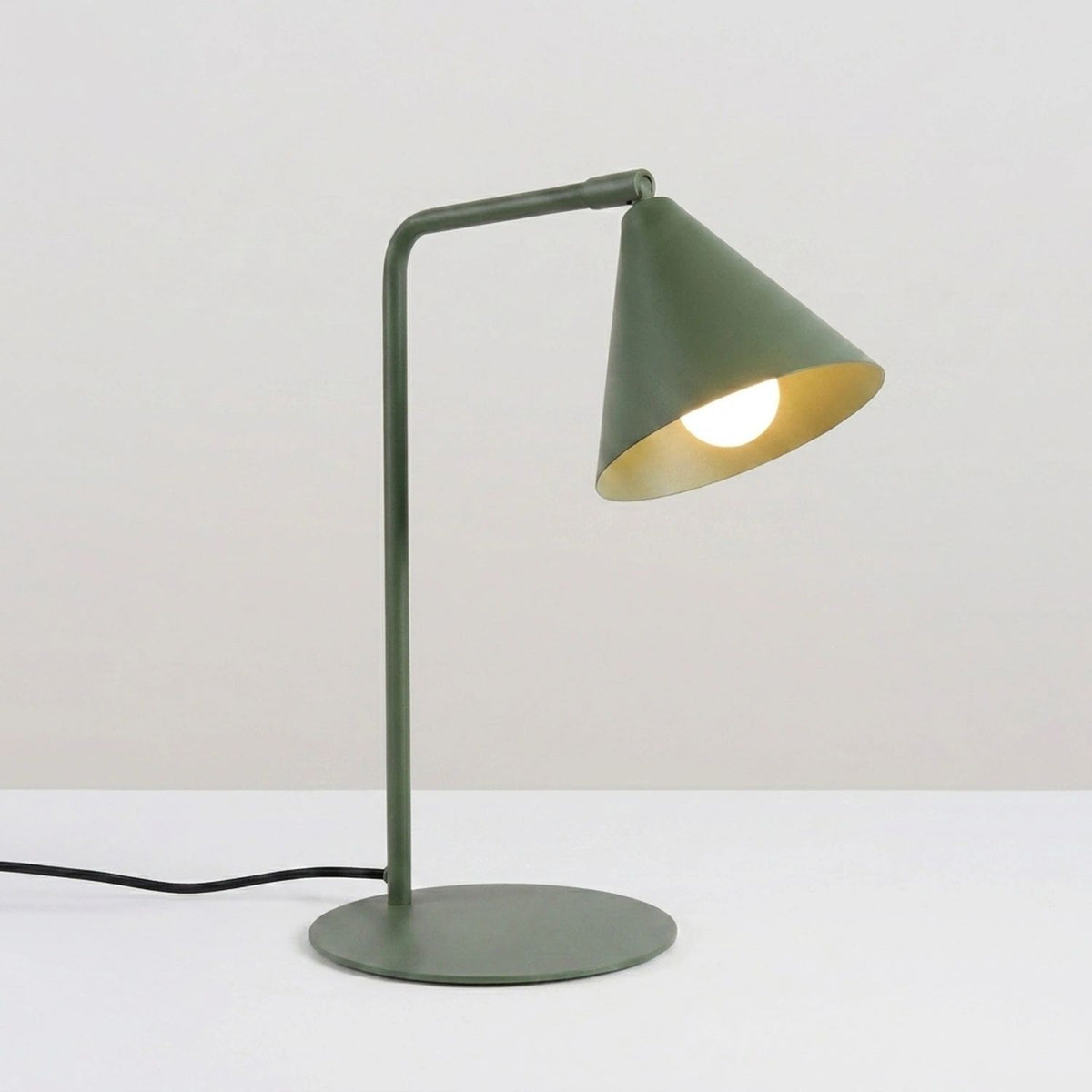 
Design Tischlampe „Nox“ - Olivgrün