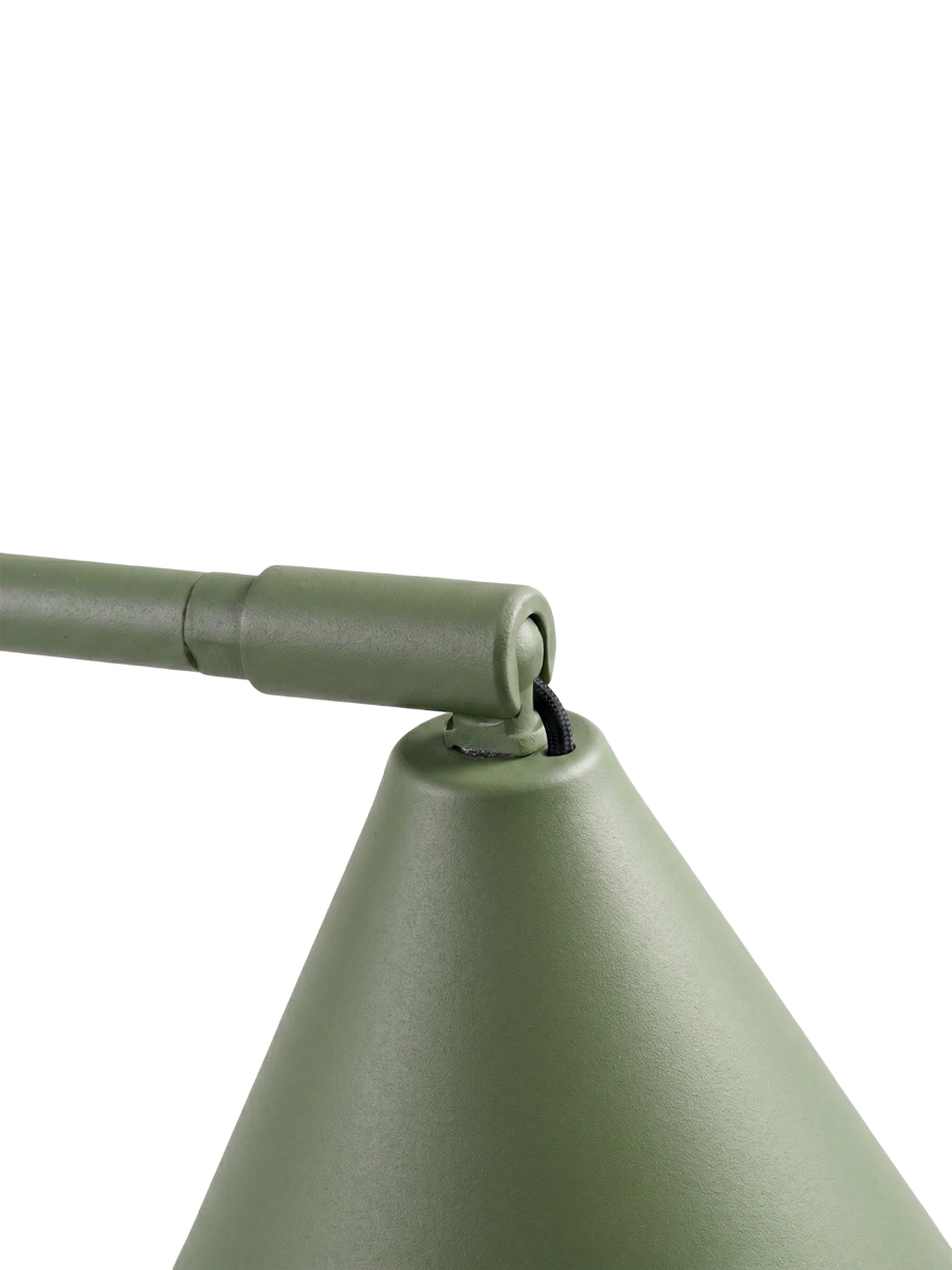 
Design Tischlampe „Nox“ - Olivgrün