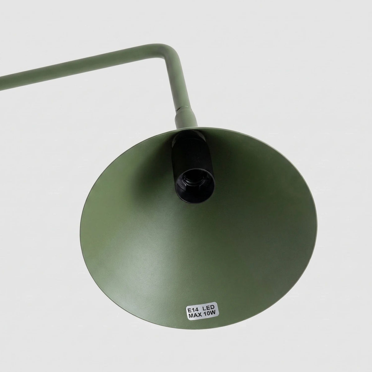 
Design Tischlampe „Nox“ - Olivgrün