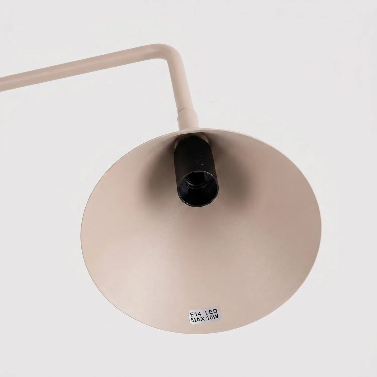 
Design Tischlampe „Nox“ - Taupe