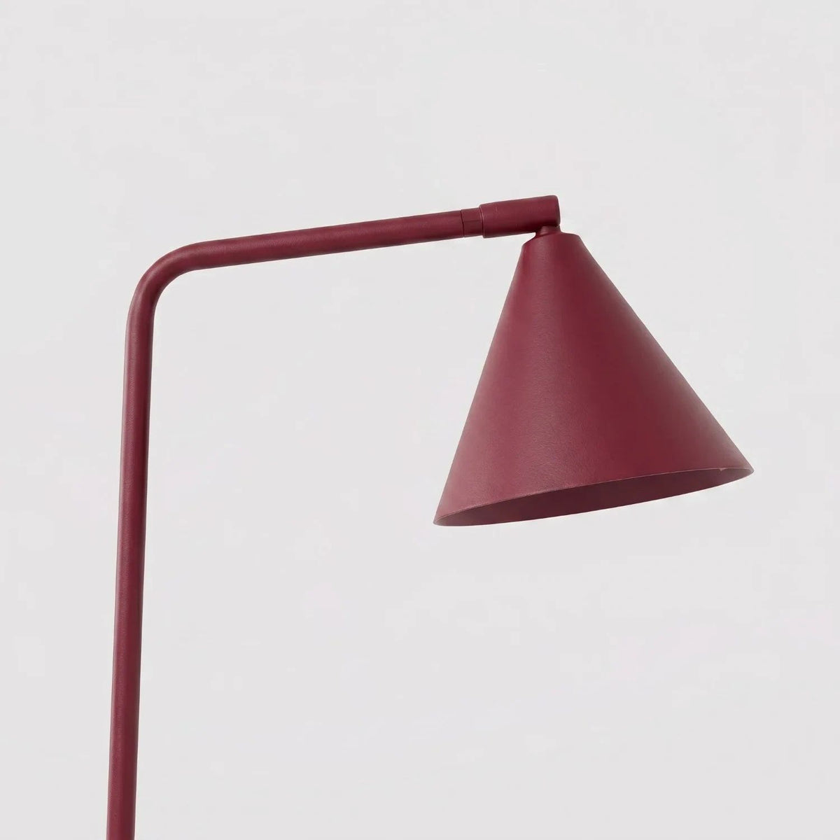 
Design Tischlampe „Nox“ - Burgundrot