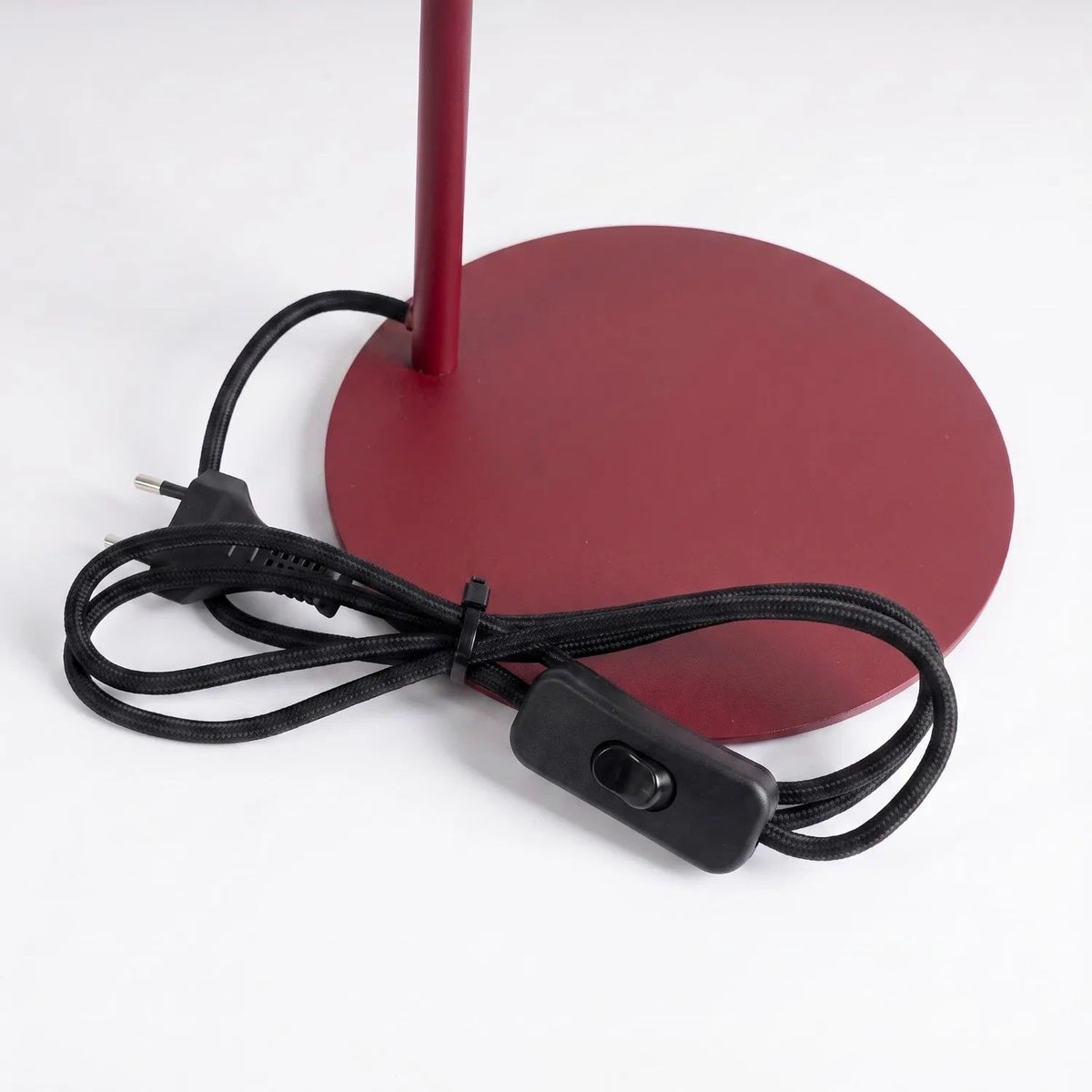 
Design Tischlampe „Nox“ - Burgundrot